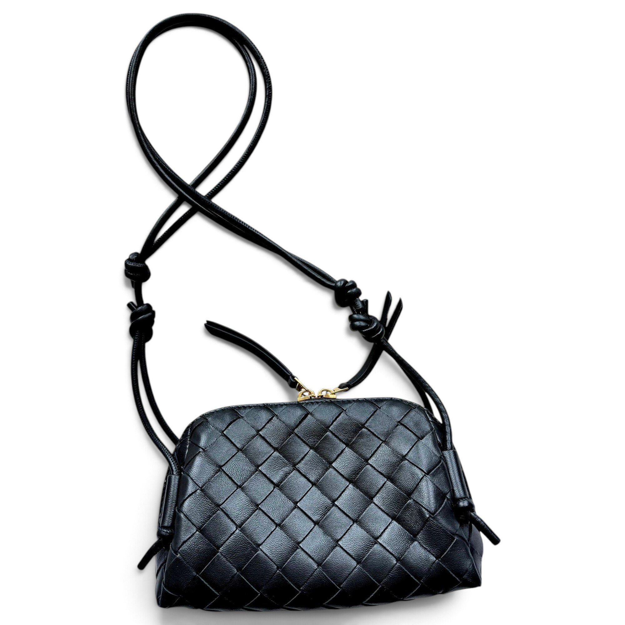 Leather crossbody bag