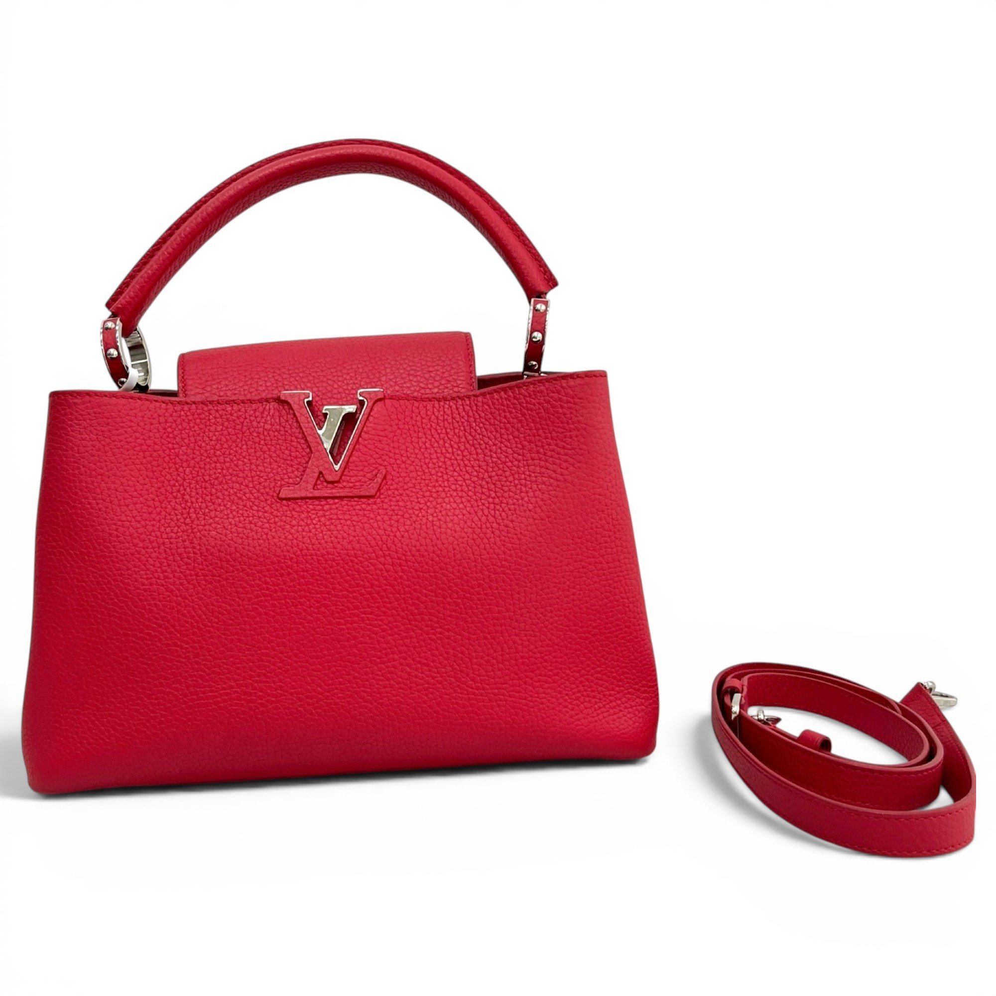 Capucines leather handbag
