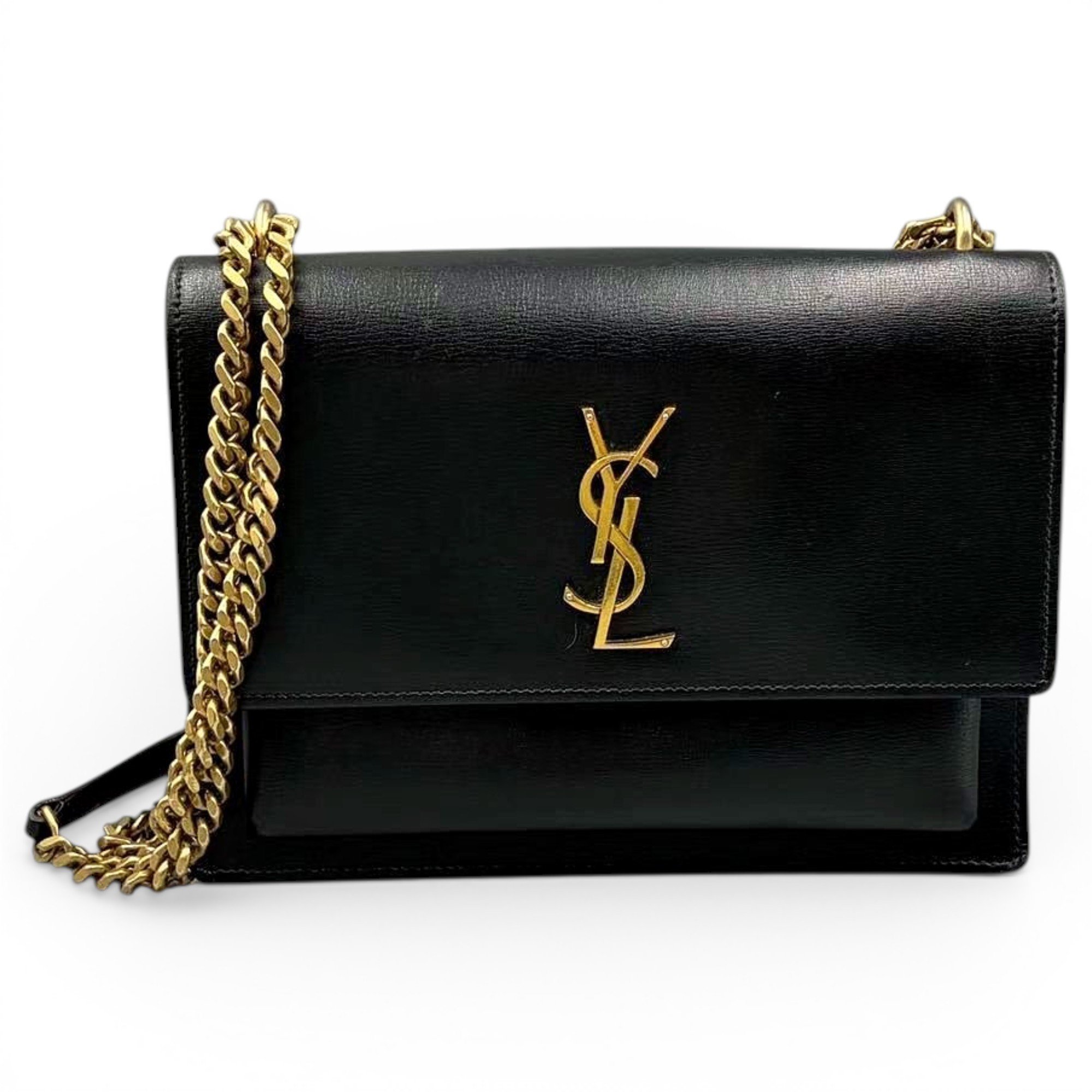 Sunset leather handbag