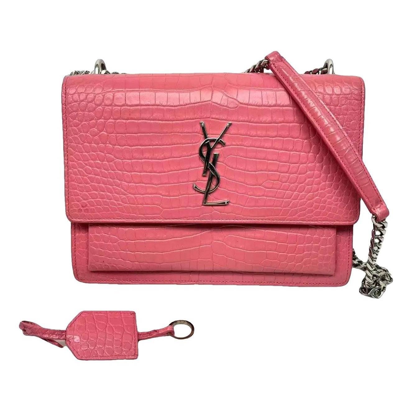 Sunset leather handbag