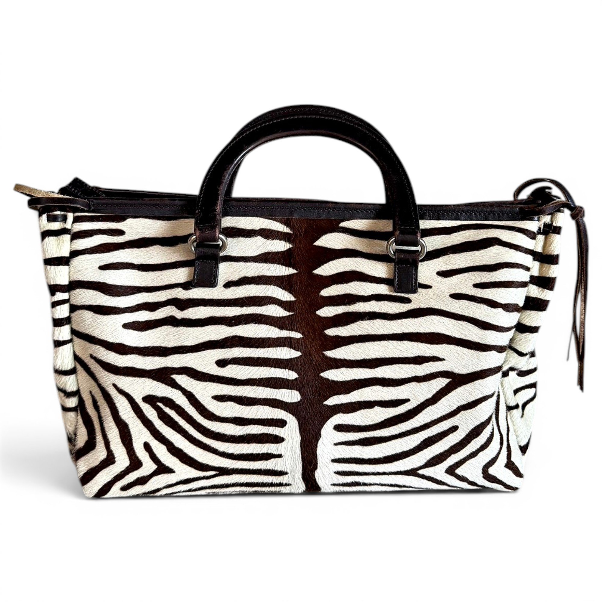 Pony-style calfskin tote