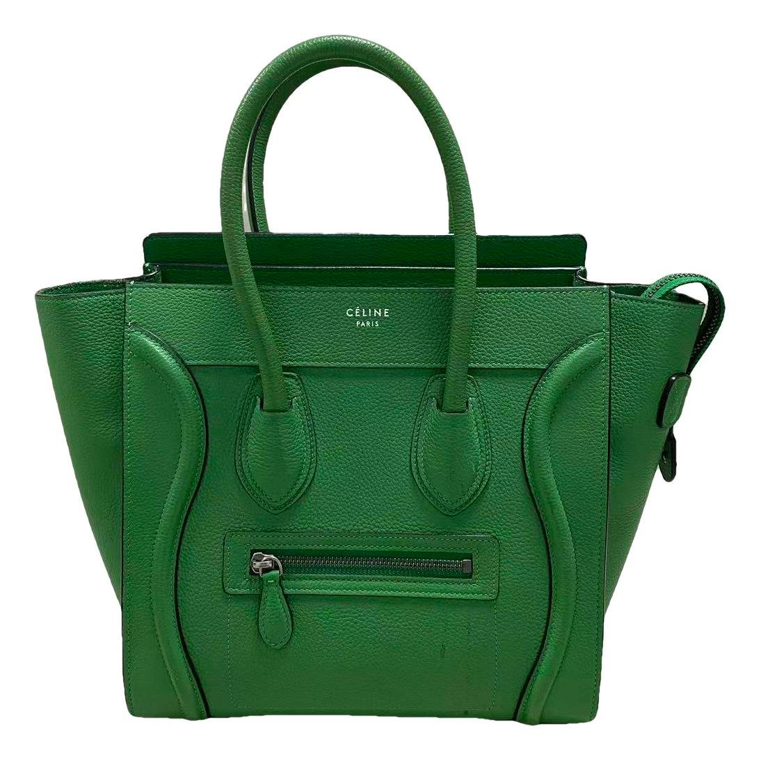 Luggage leather handbag
