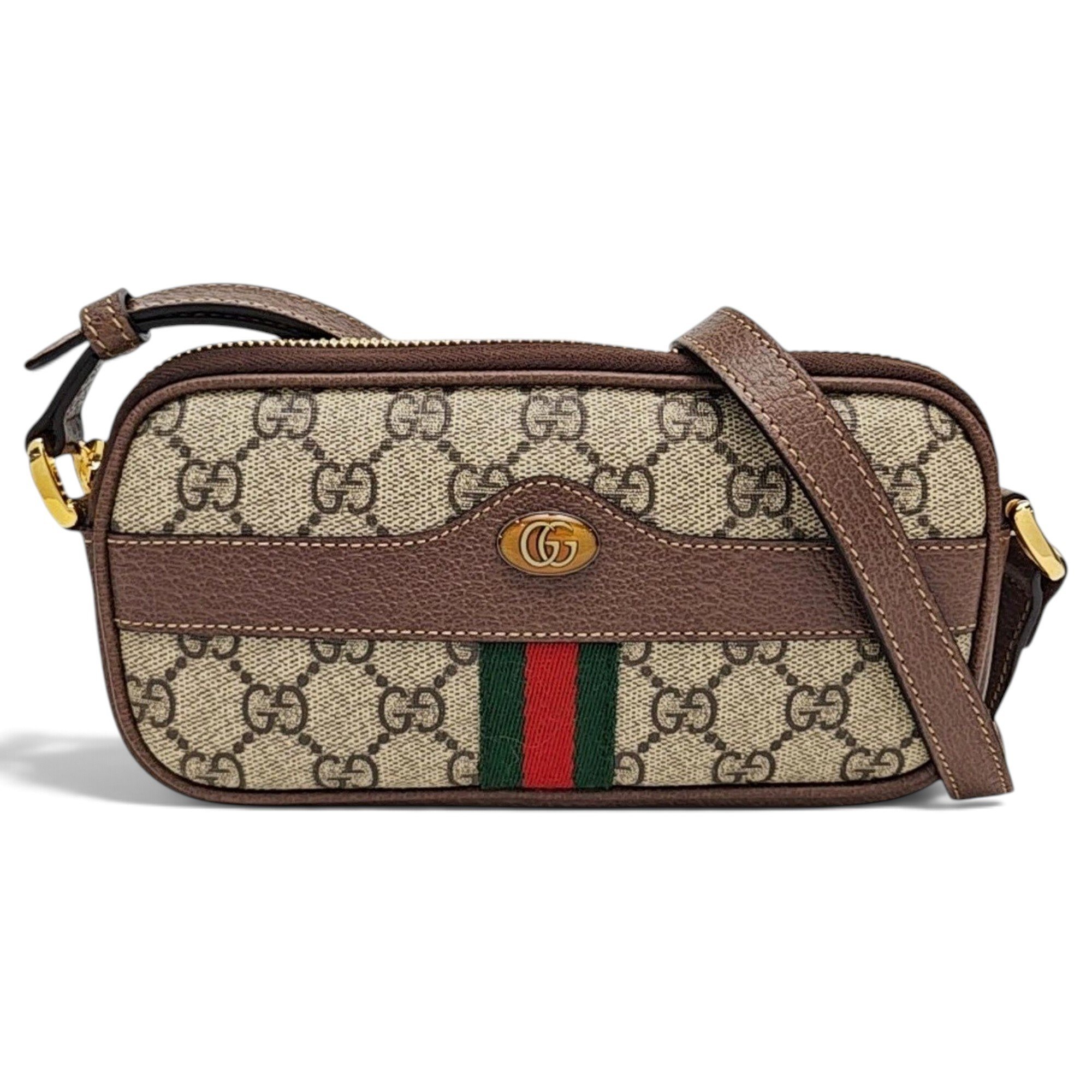 Ophidia leather handbag