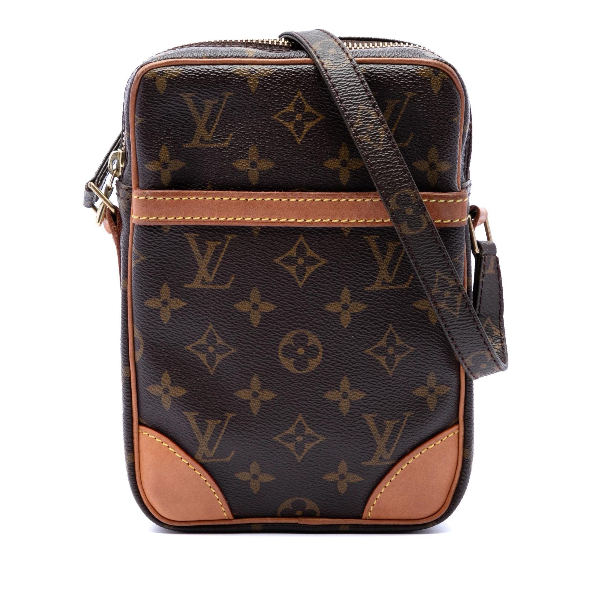 Danube leather crossbody bag