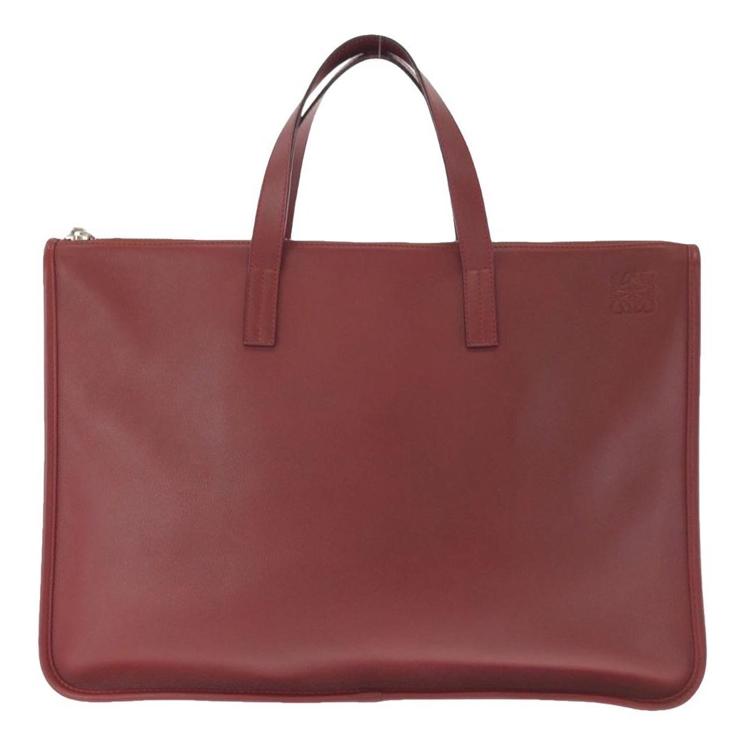Anagram leather bag