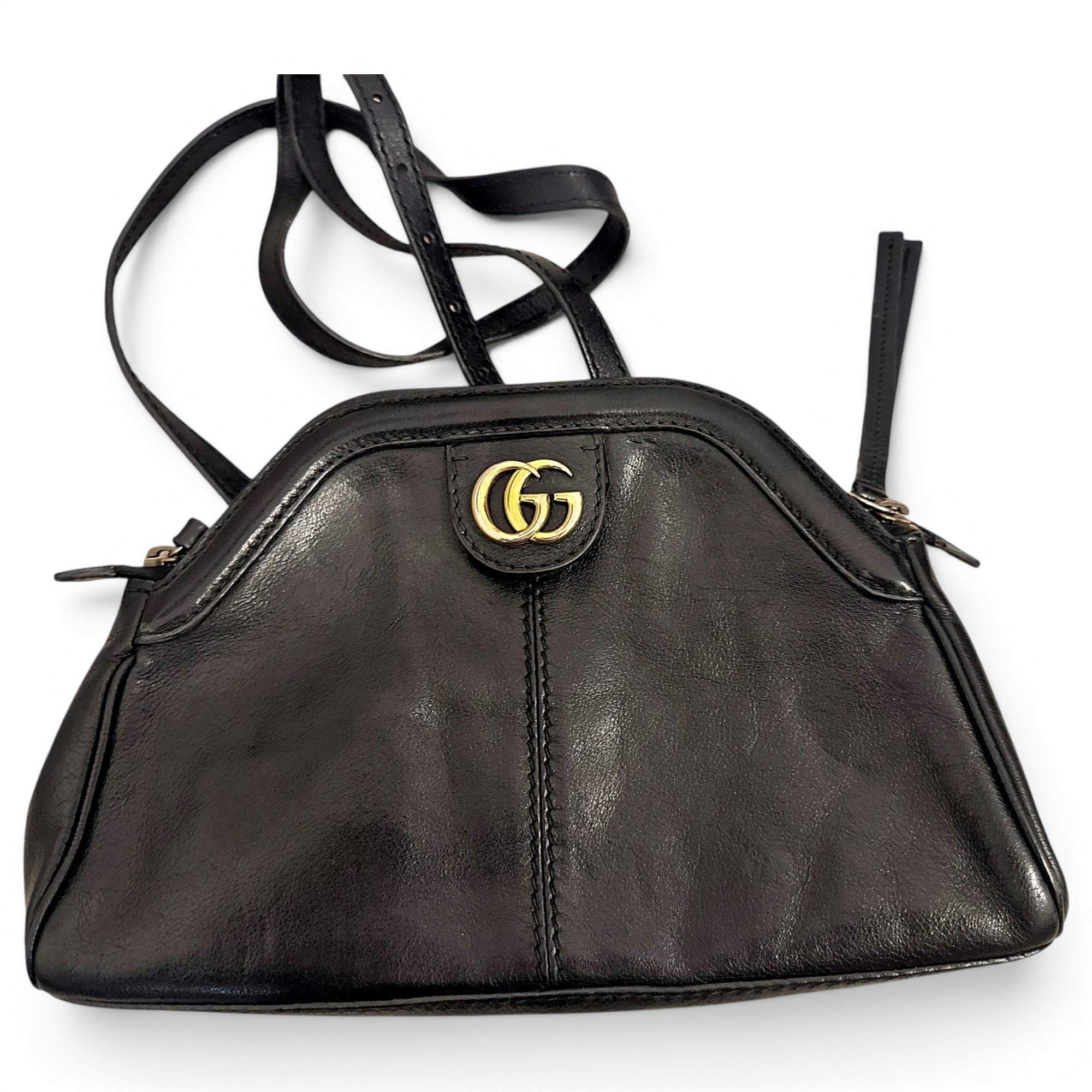 Leather crossbody bag