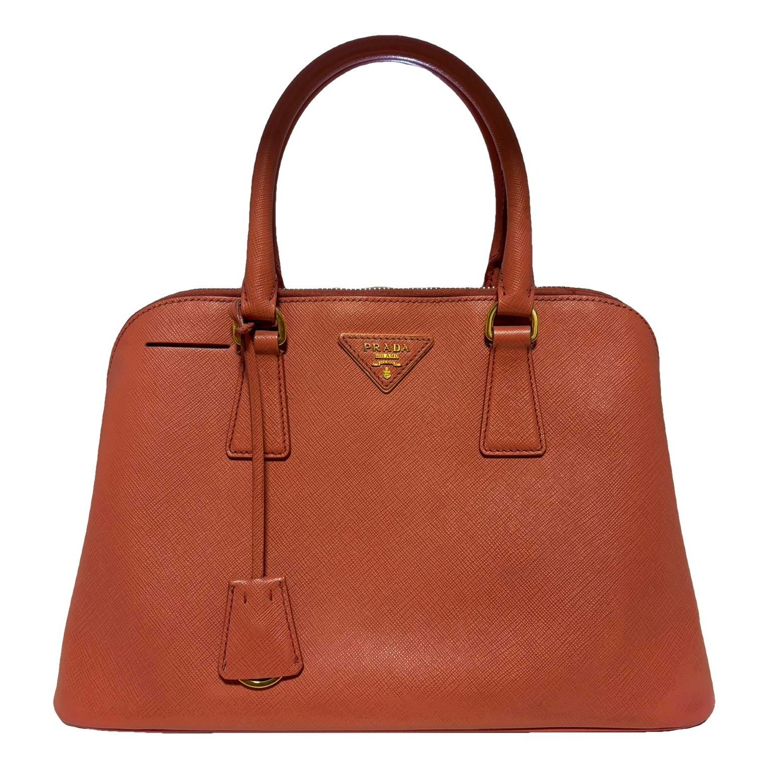 Promenade leather handbag