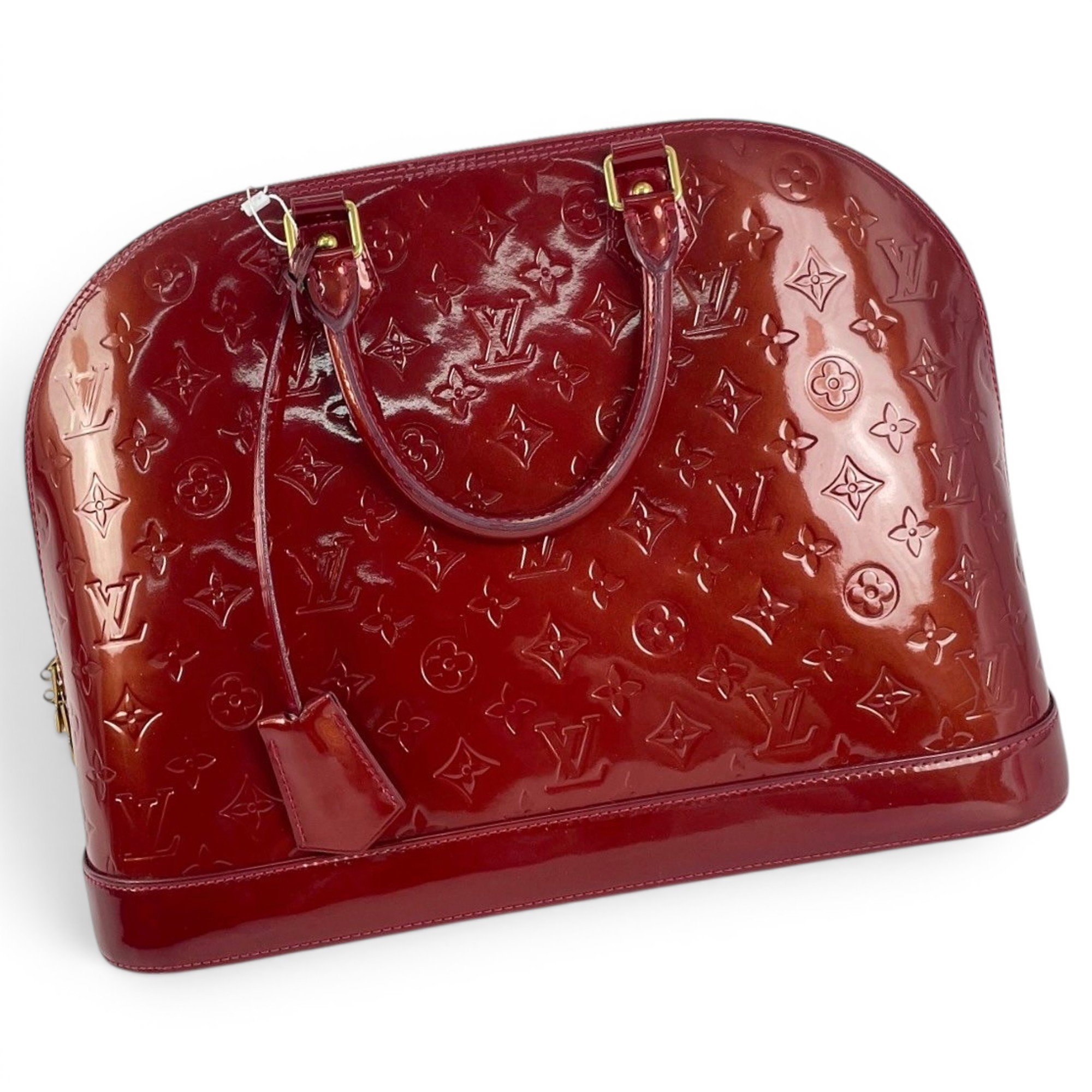 Alma leather handbag
