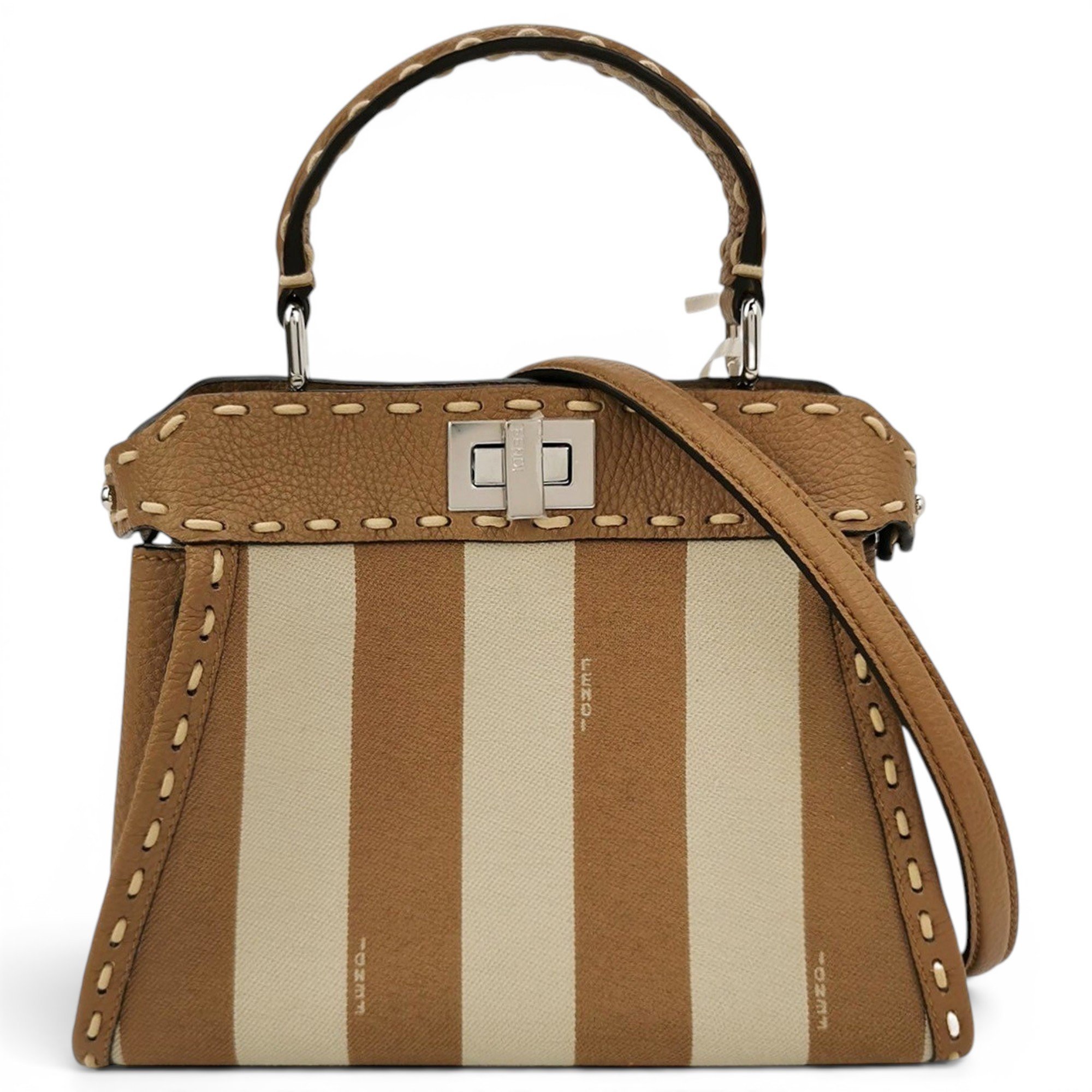 Peekaboo cloth handbag