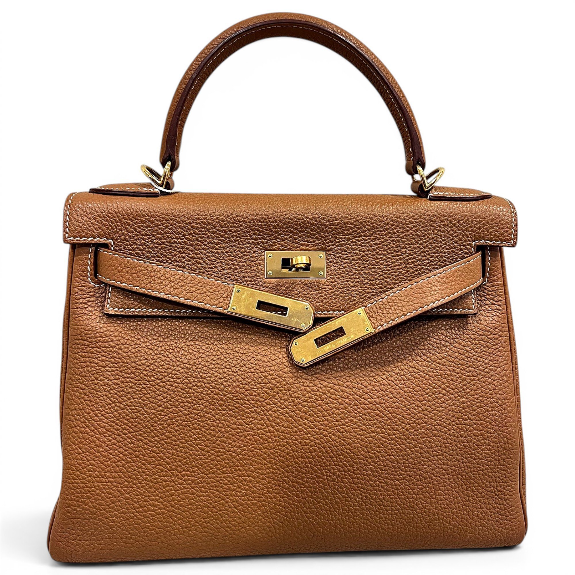 Kelly 28 leather handbag