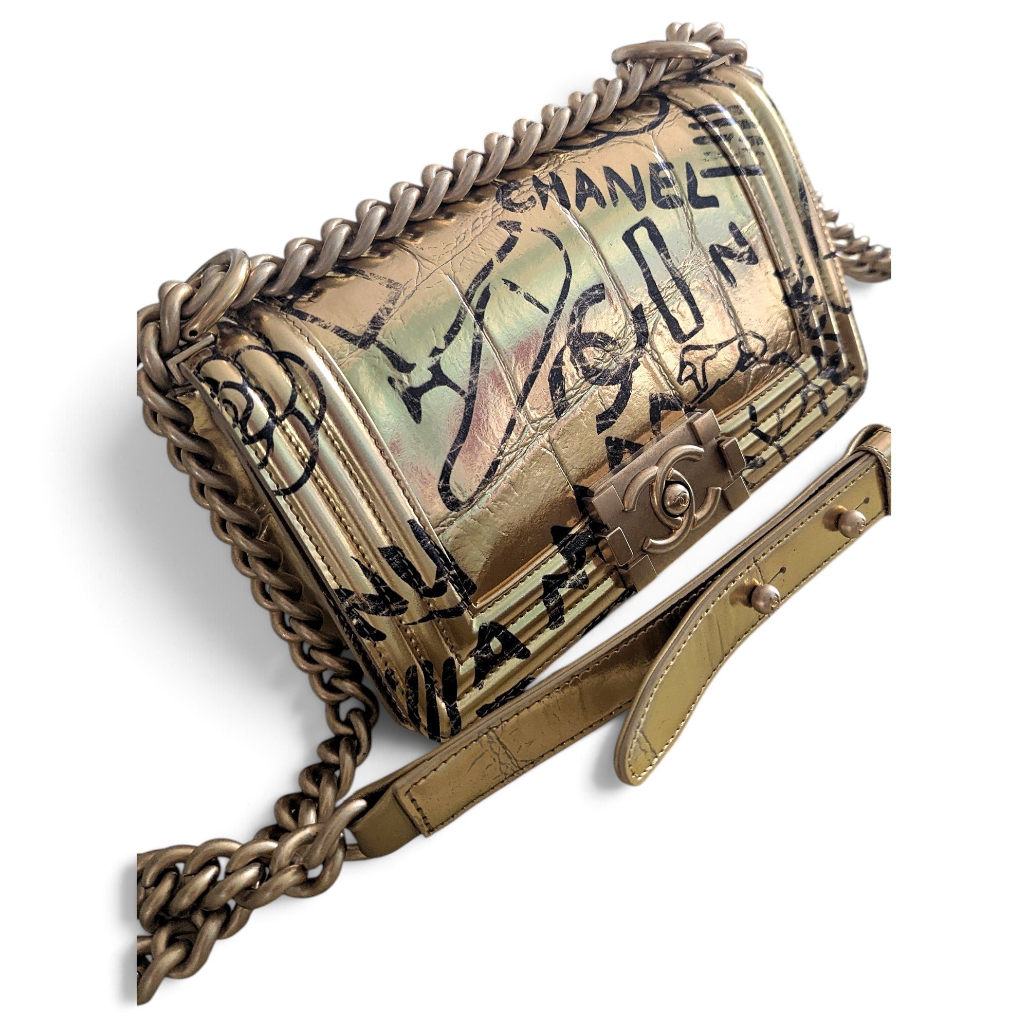 Boy leather handbag