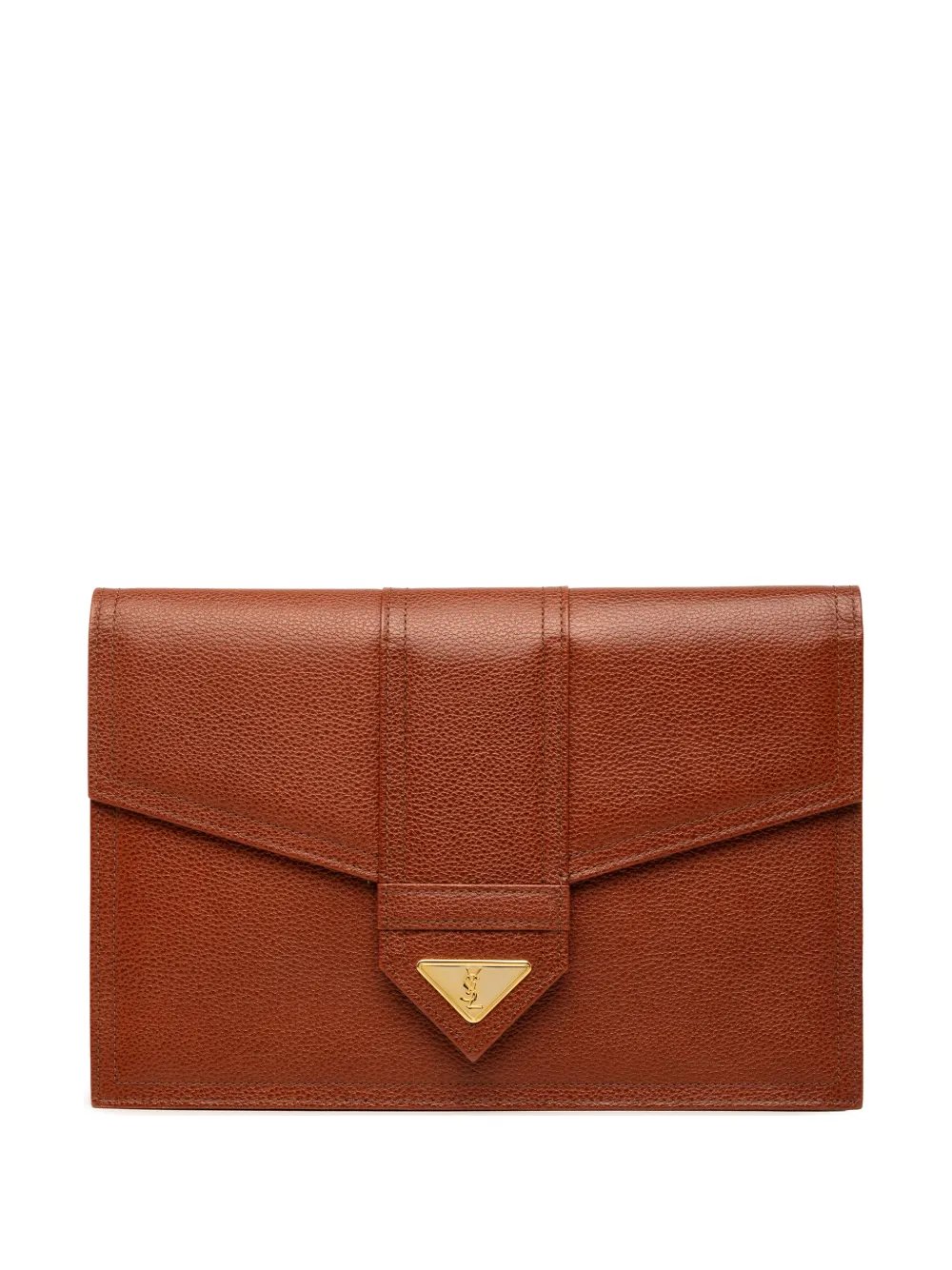 20th Century Grained Leather Envelope clutch bag
