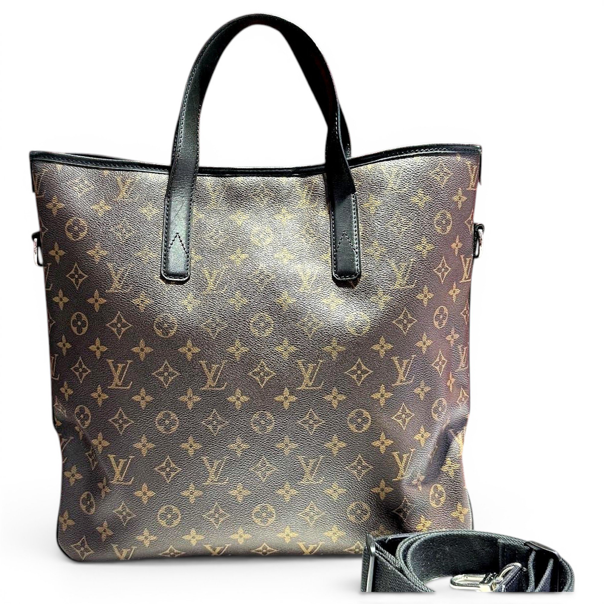 Leather tote
