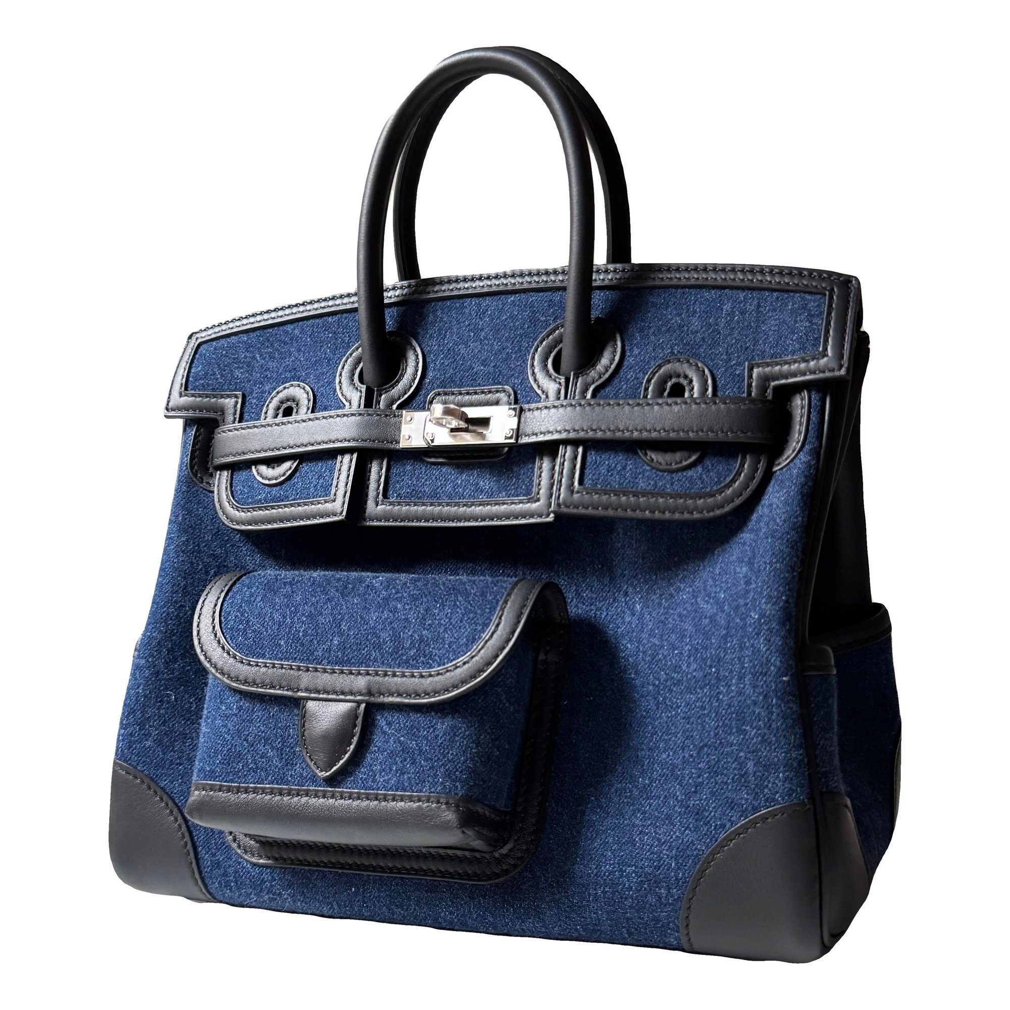 Hermes Birkin 25 Handbag Swift Leather
