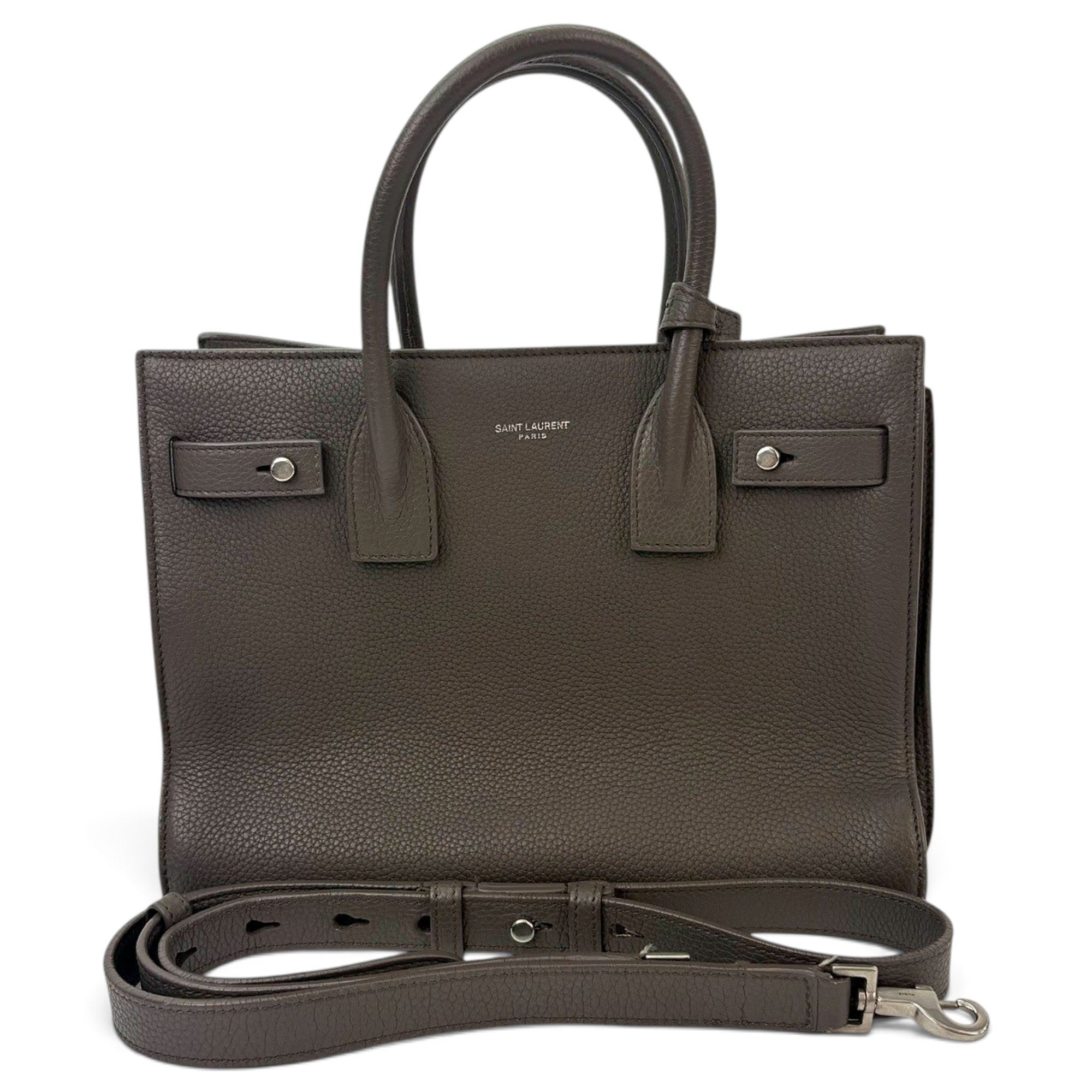 Saint Laurent Sac de Jour leather handbag