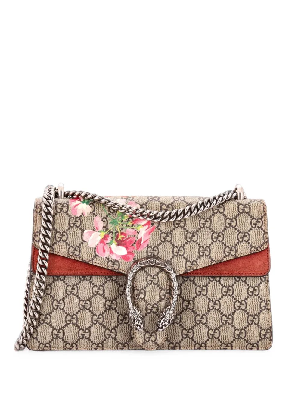 Dionysus Bag Blooms Print GG Coated Canvas Small shoulder bag