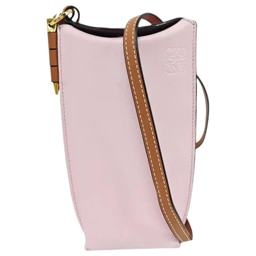 Gate leather crossbody bag
