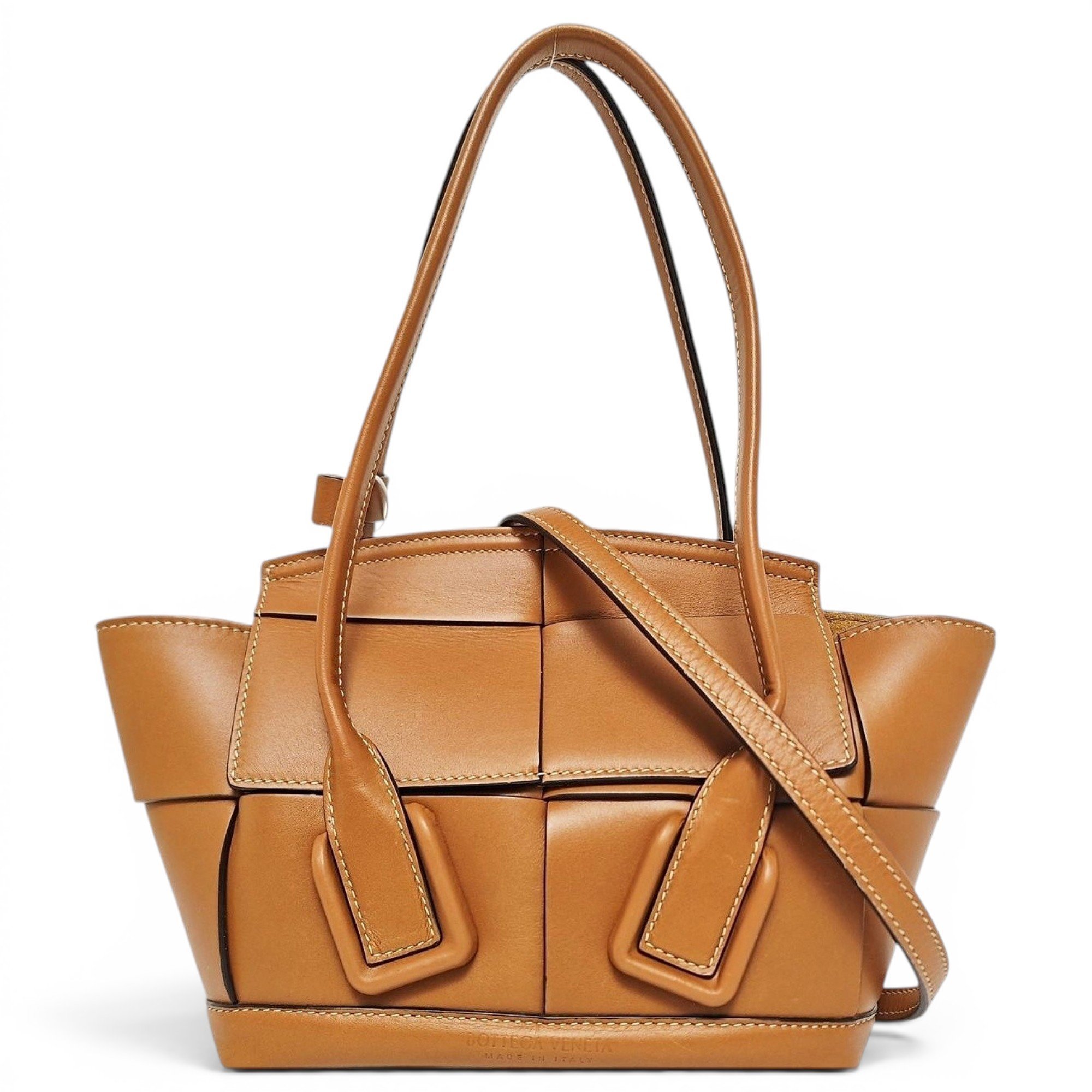 Arco leather handbag