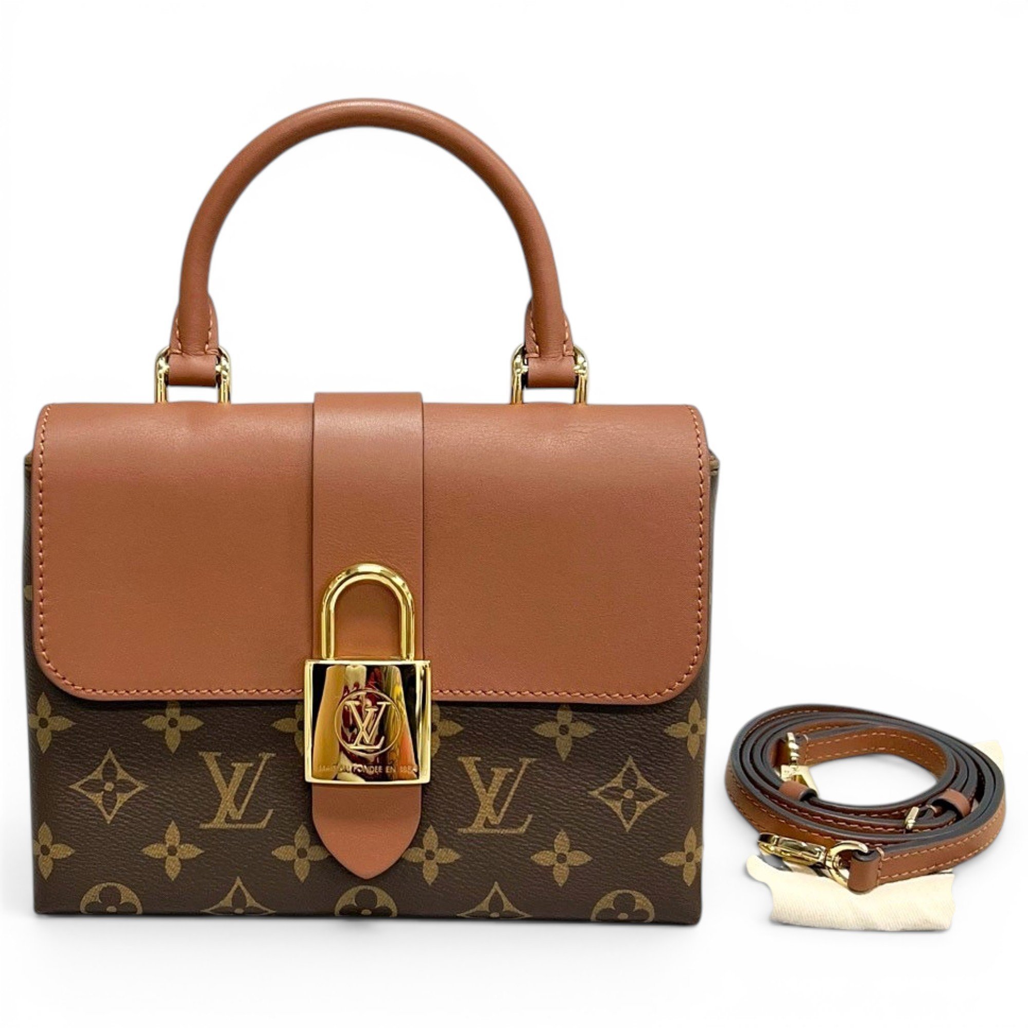 Louis Vuitton Locky BB leather handbag