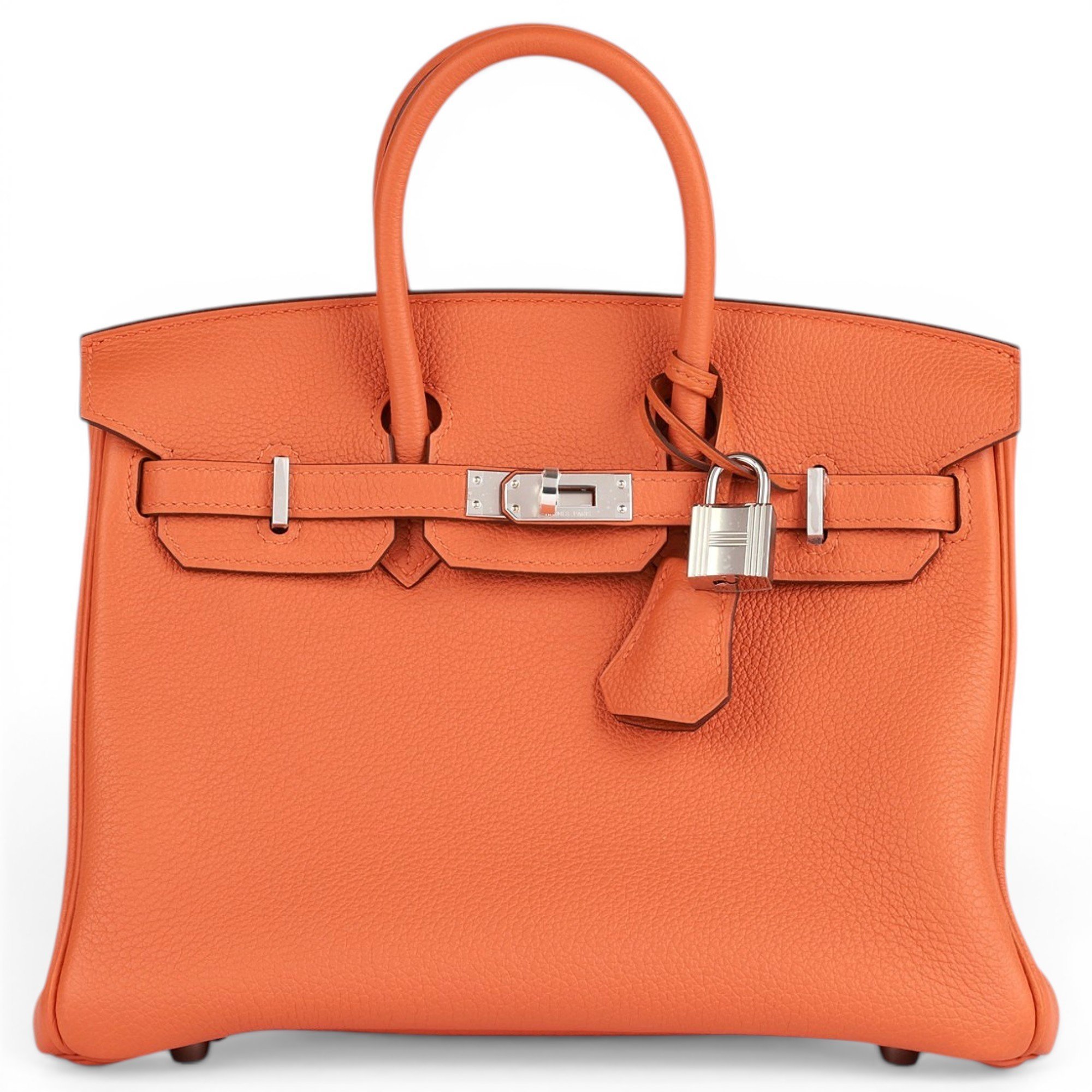 Birkin 25 leather tote