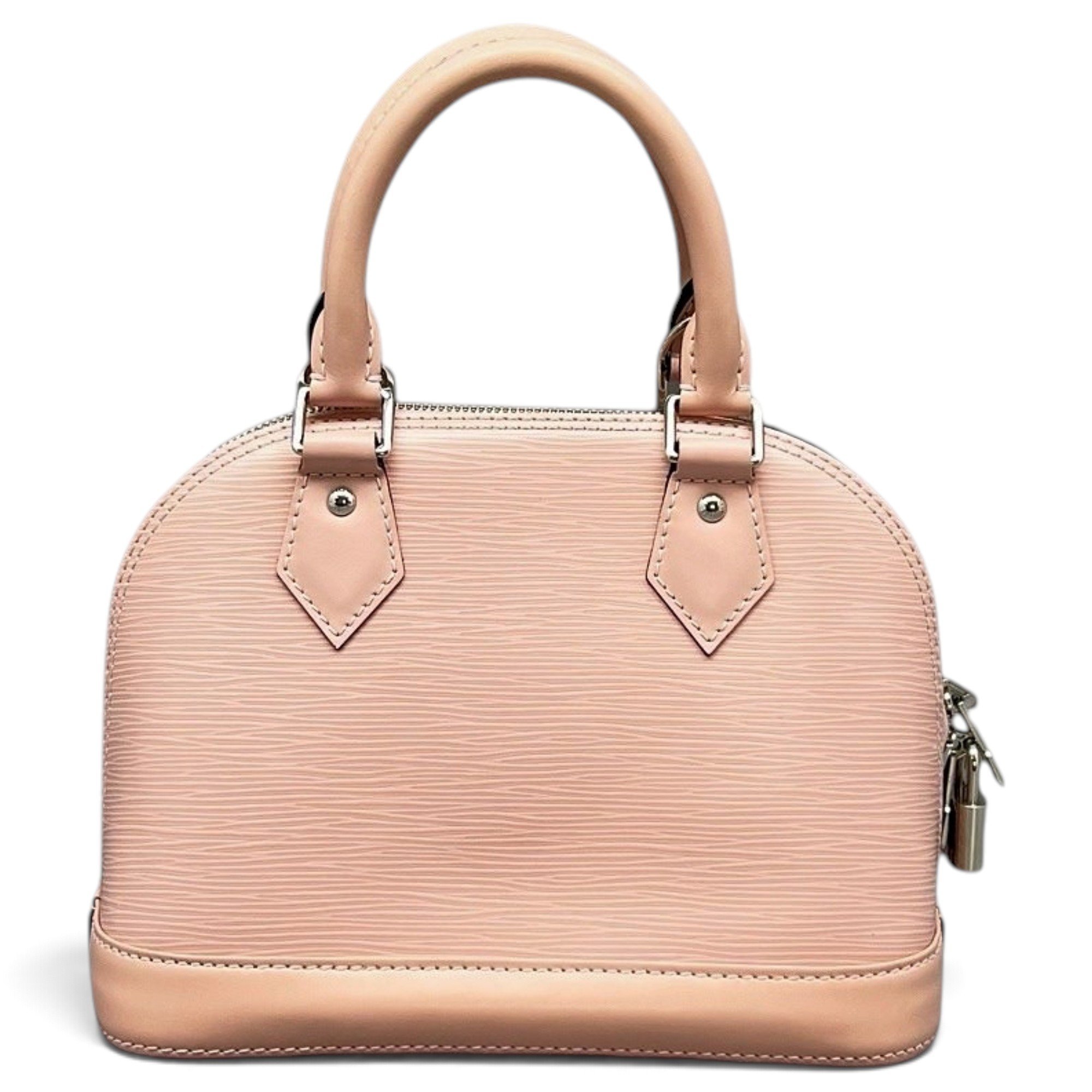 Louis Vuitton Alma BB leather handbag