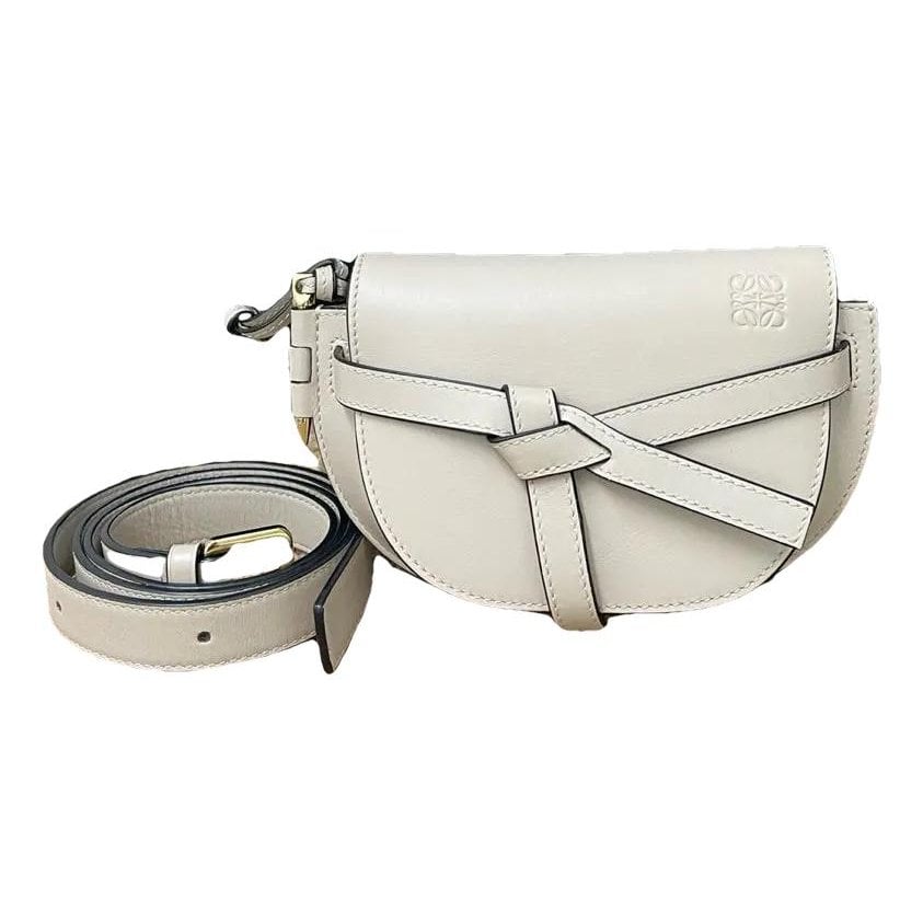 Gate leather crossbody bag