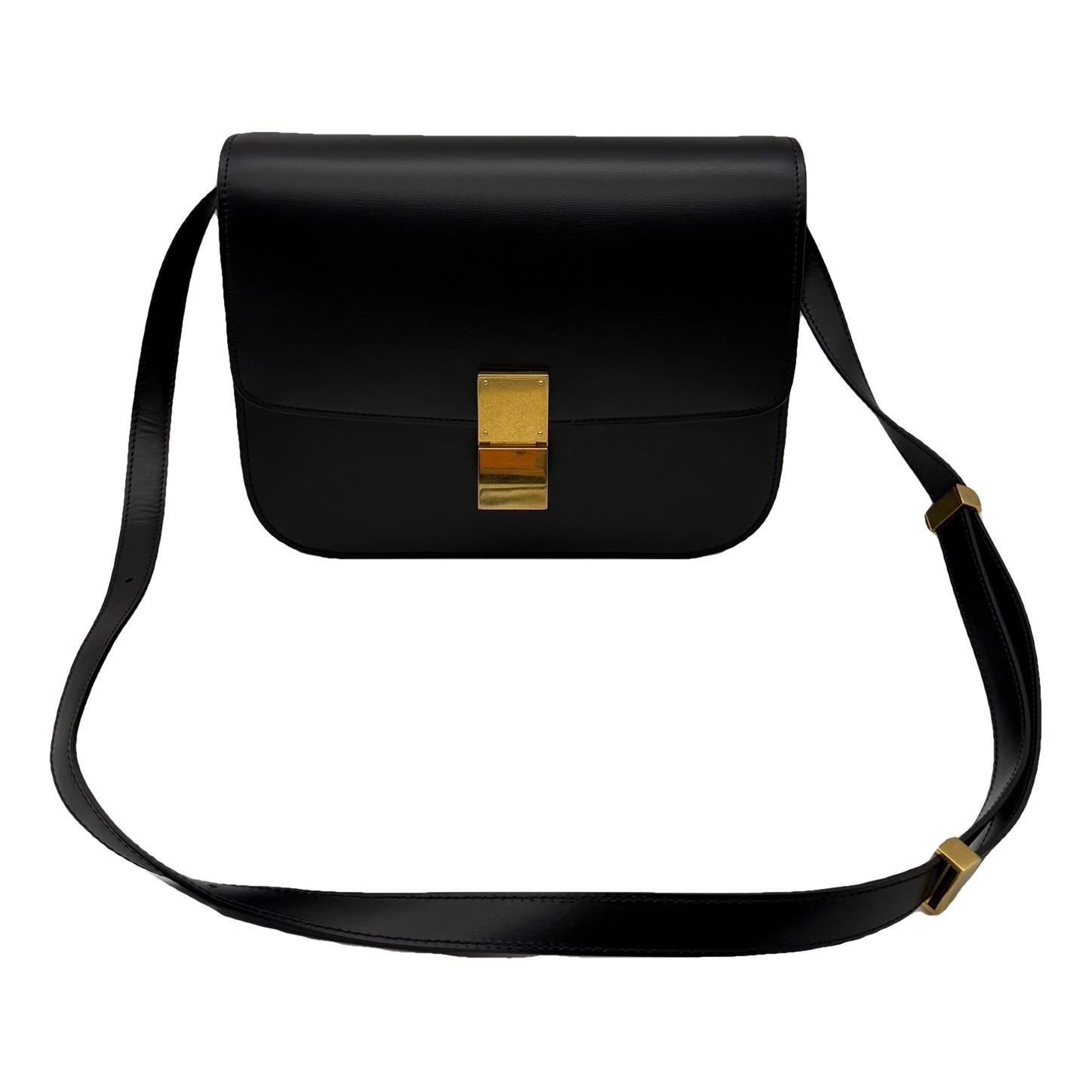 Classic leather handbag