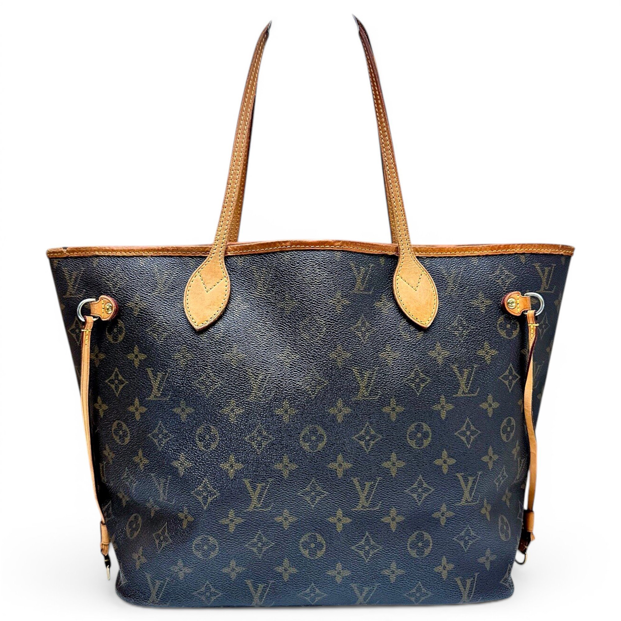Neverfull leather tote
