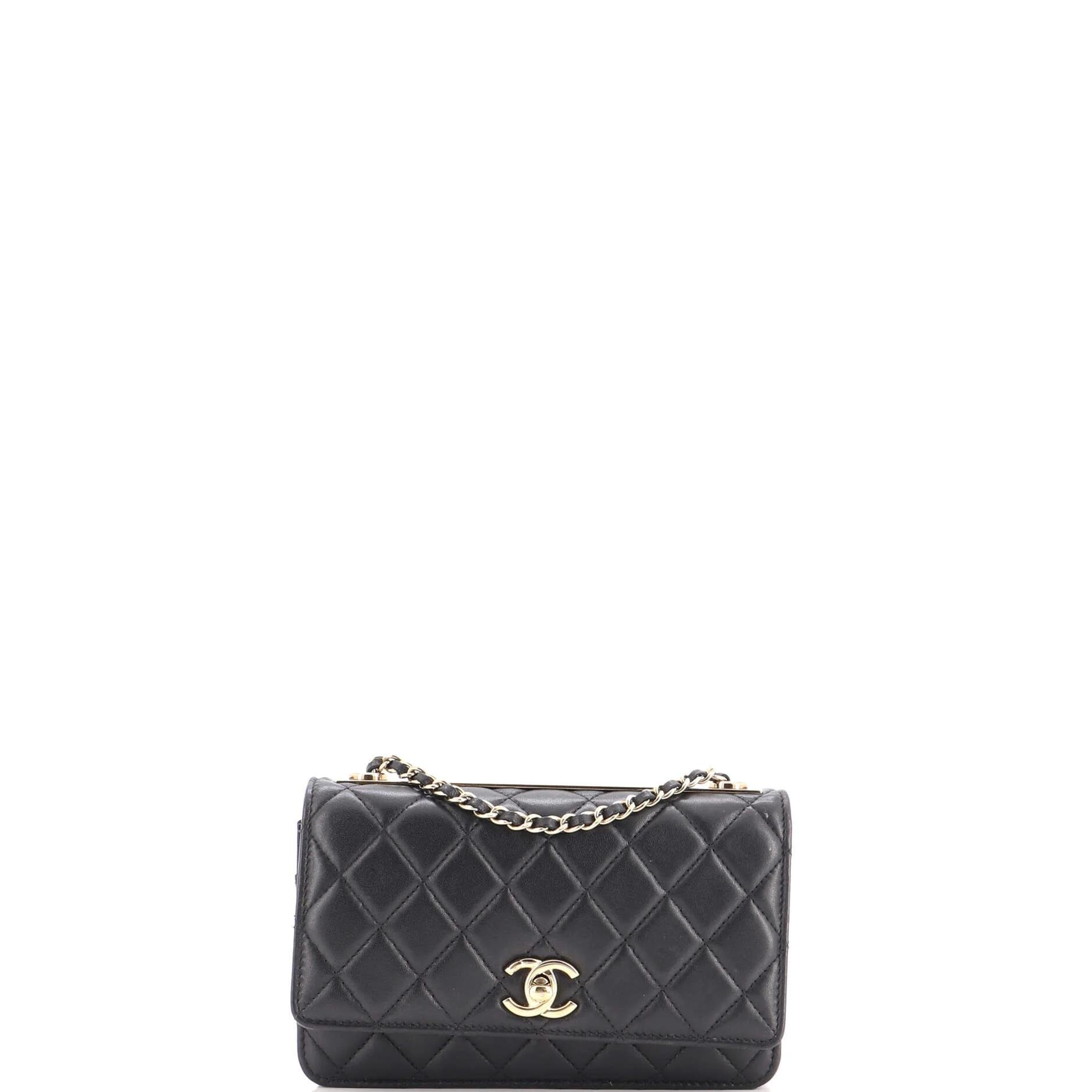 Chanel Trendy CC Wallet on Chain leather crossbody bag