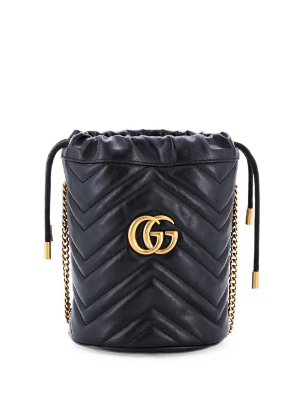 GG Marmont Matelasse Leather Mini bucket bag
