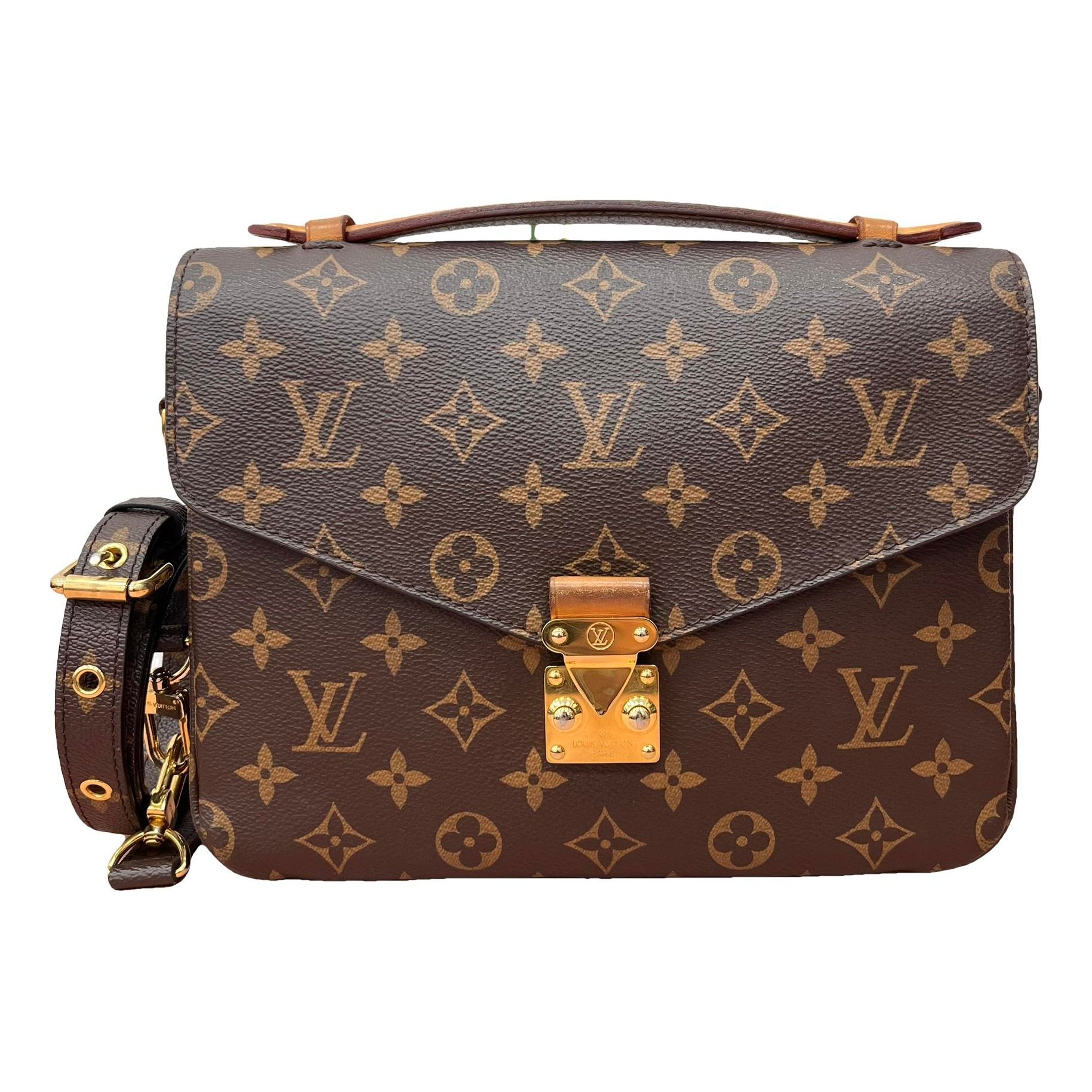 Metis leather handbag