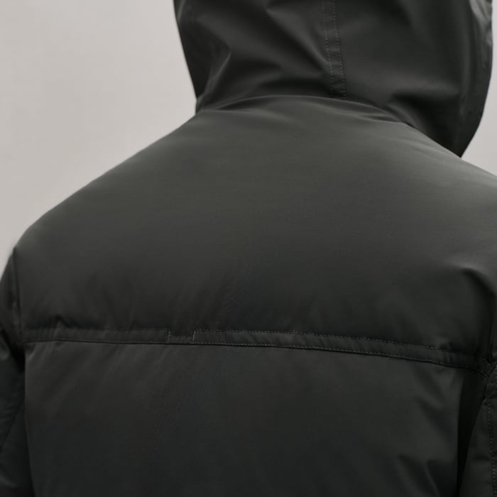 Anthracite Puffer Coat