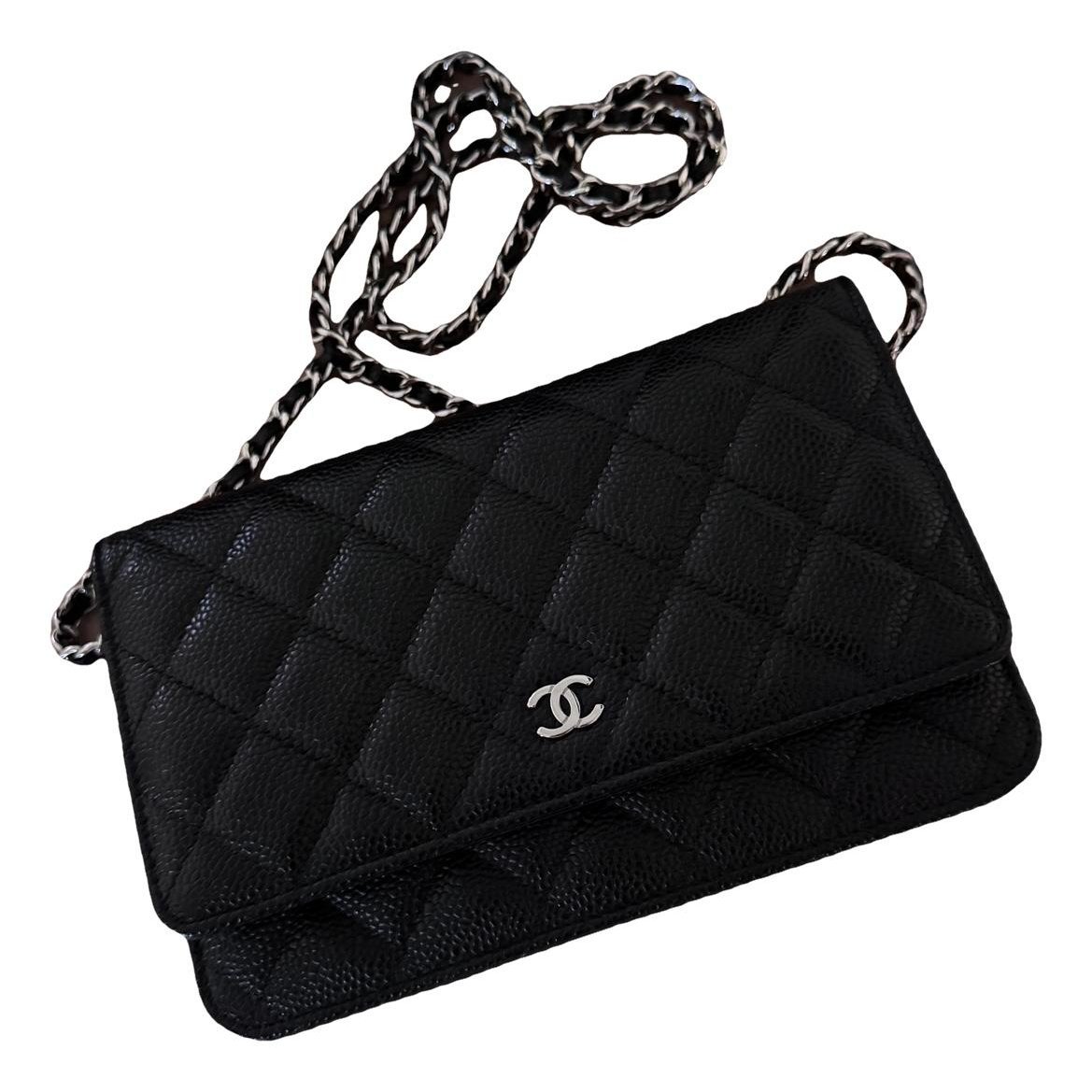 Wallet On Chain Timeless/Classique leather crossbody bag
