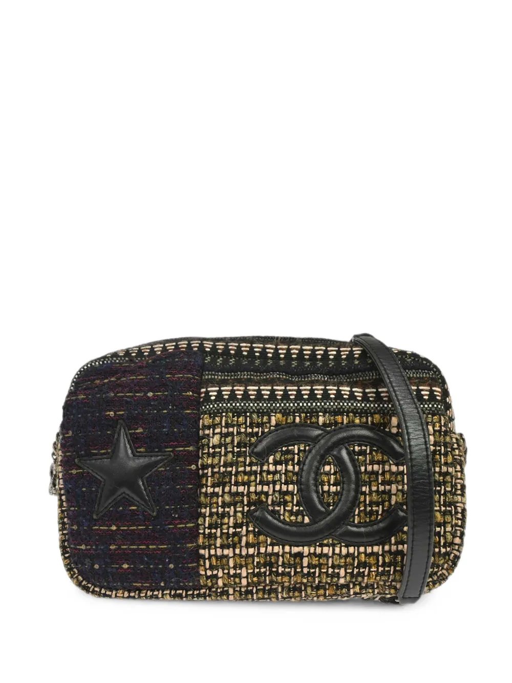 2014-2015 Paris Dallas CC tweed shoulder bag