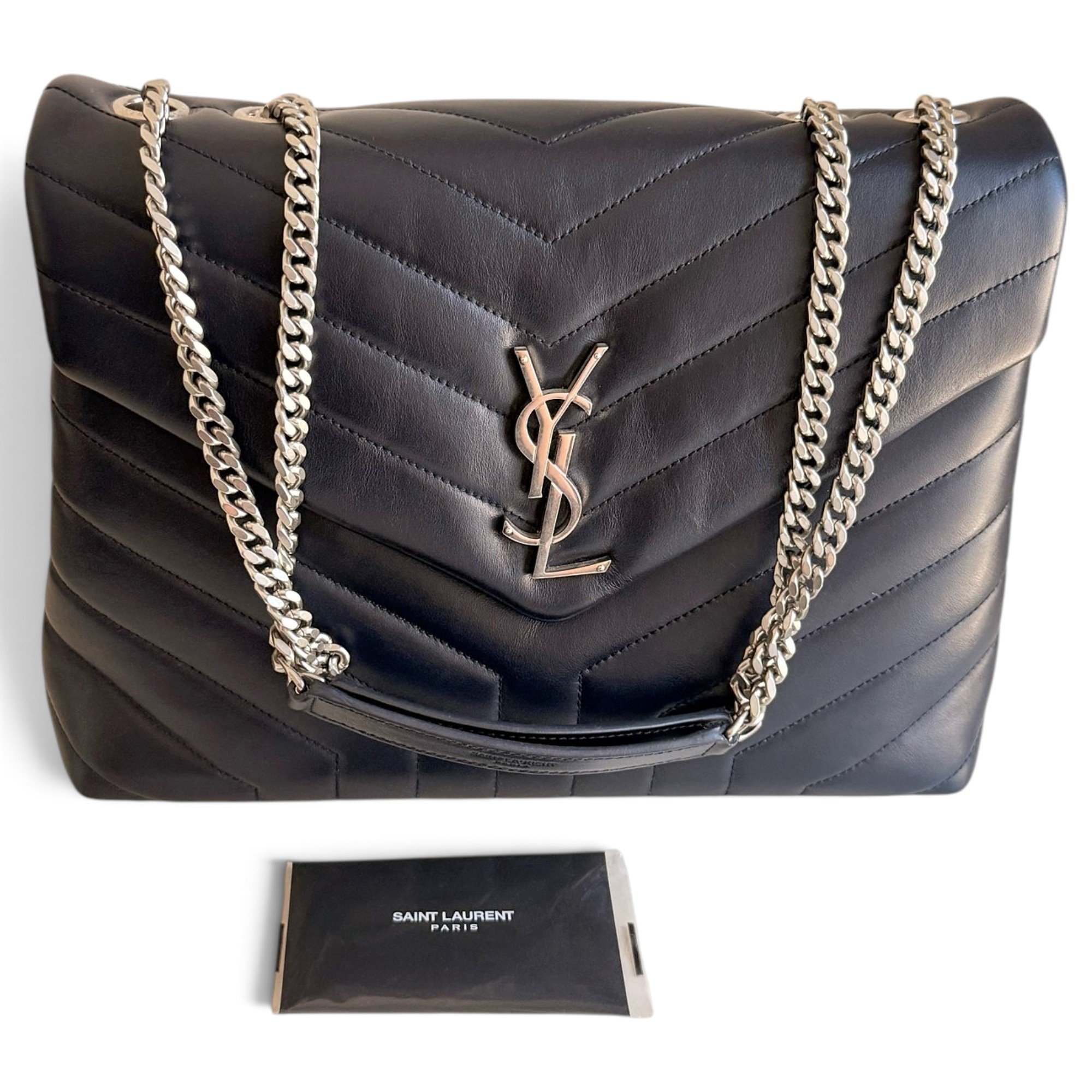 Loulou leather handbag