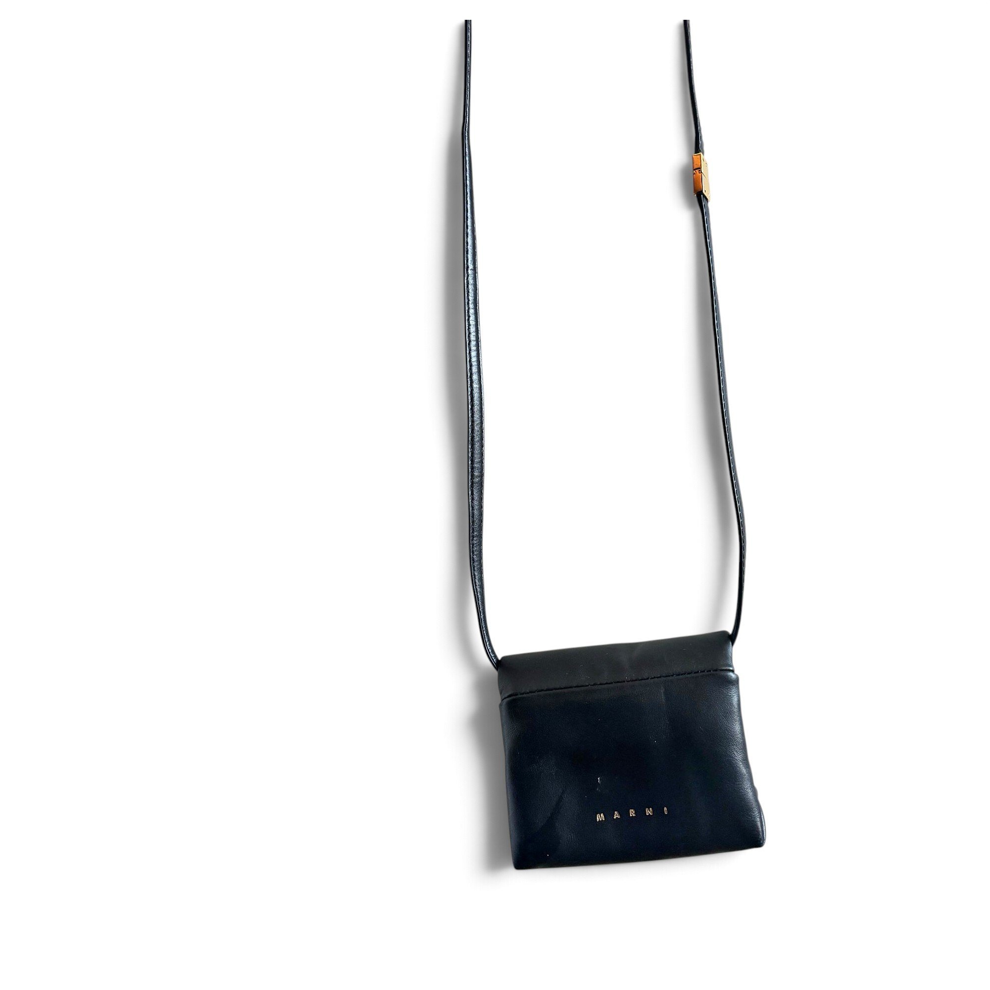 Marni Prisma leather crossbody bag
