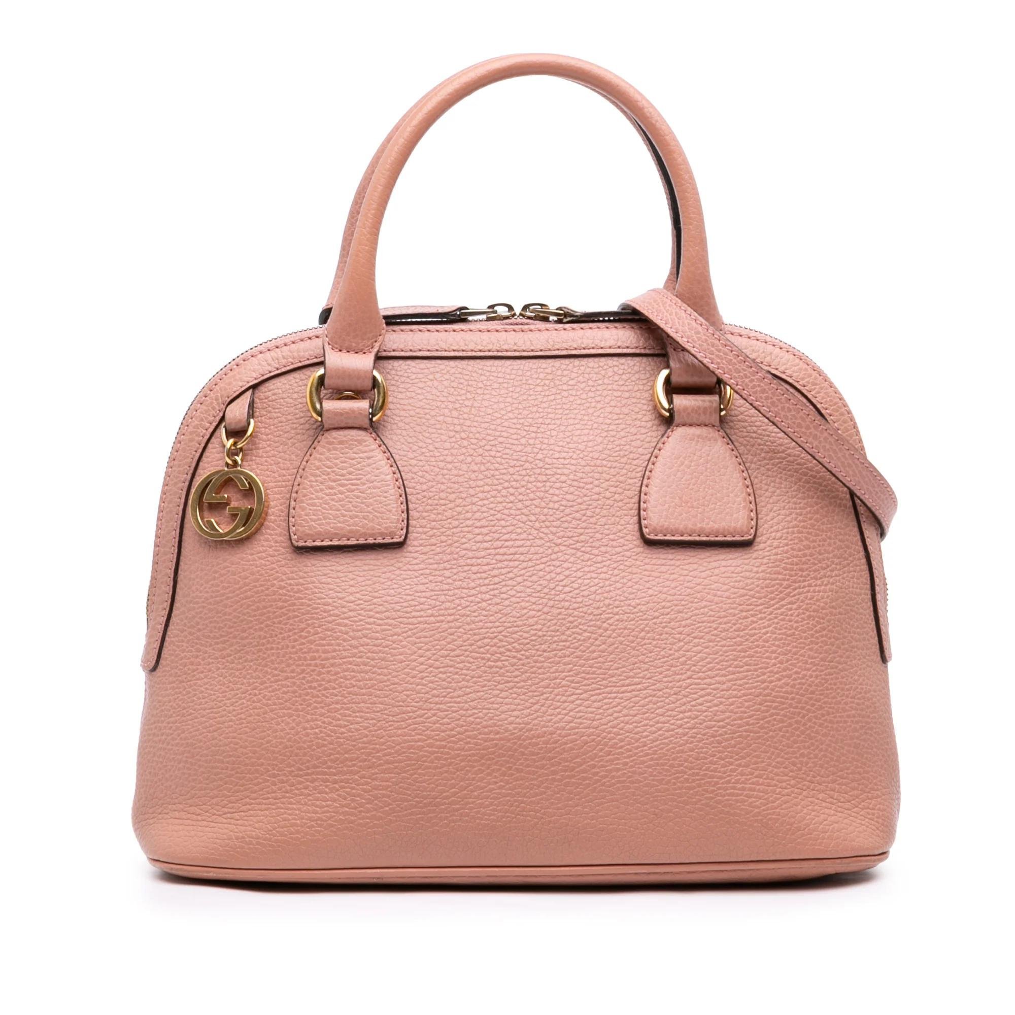 Dôme pony-style calfskin handbag