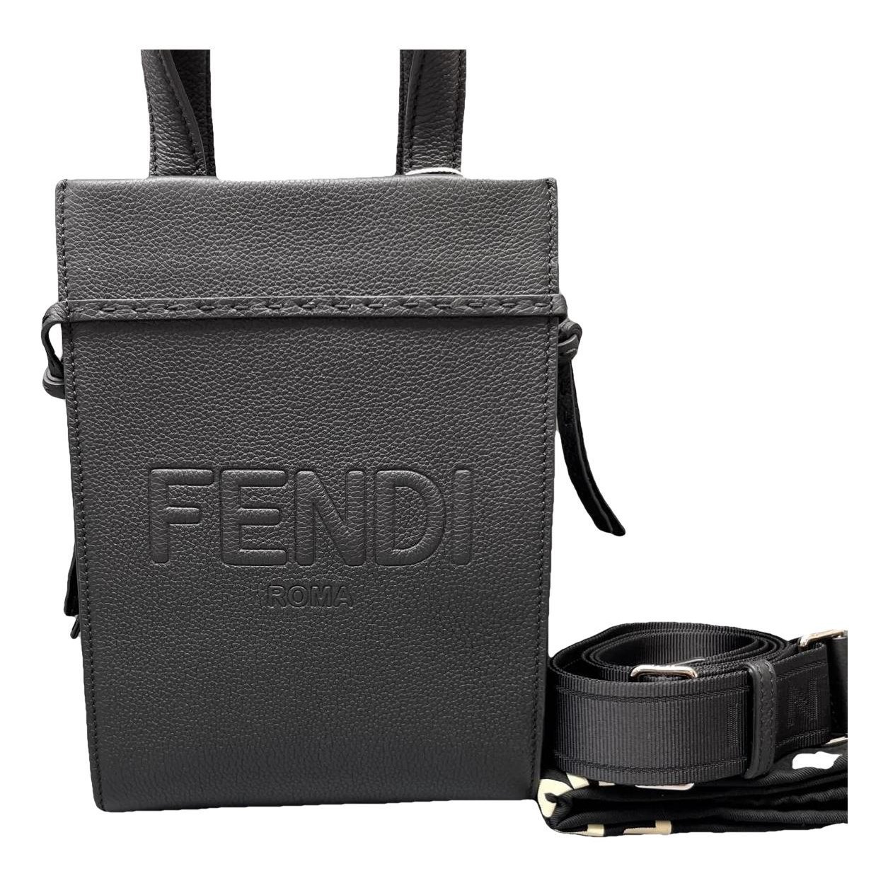 Leather mini bag