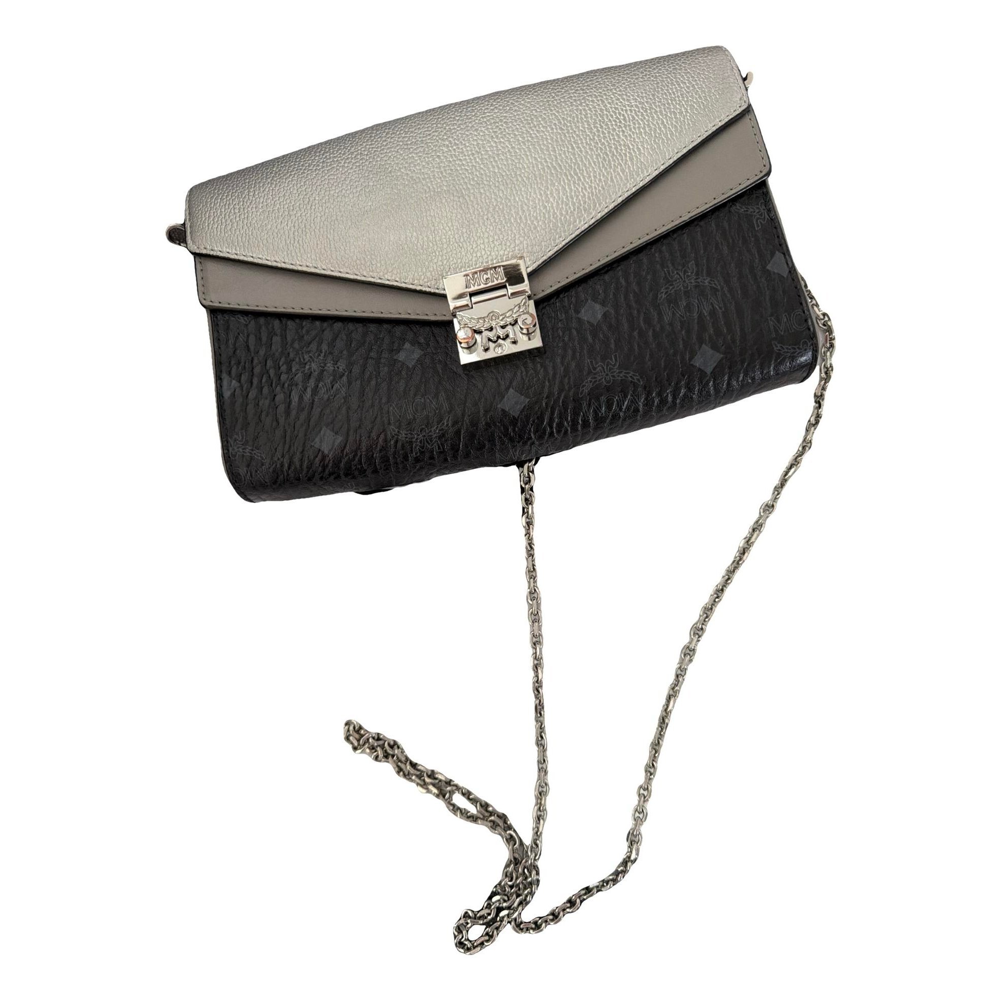 Millie leather clutch bag