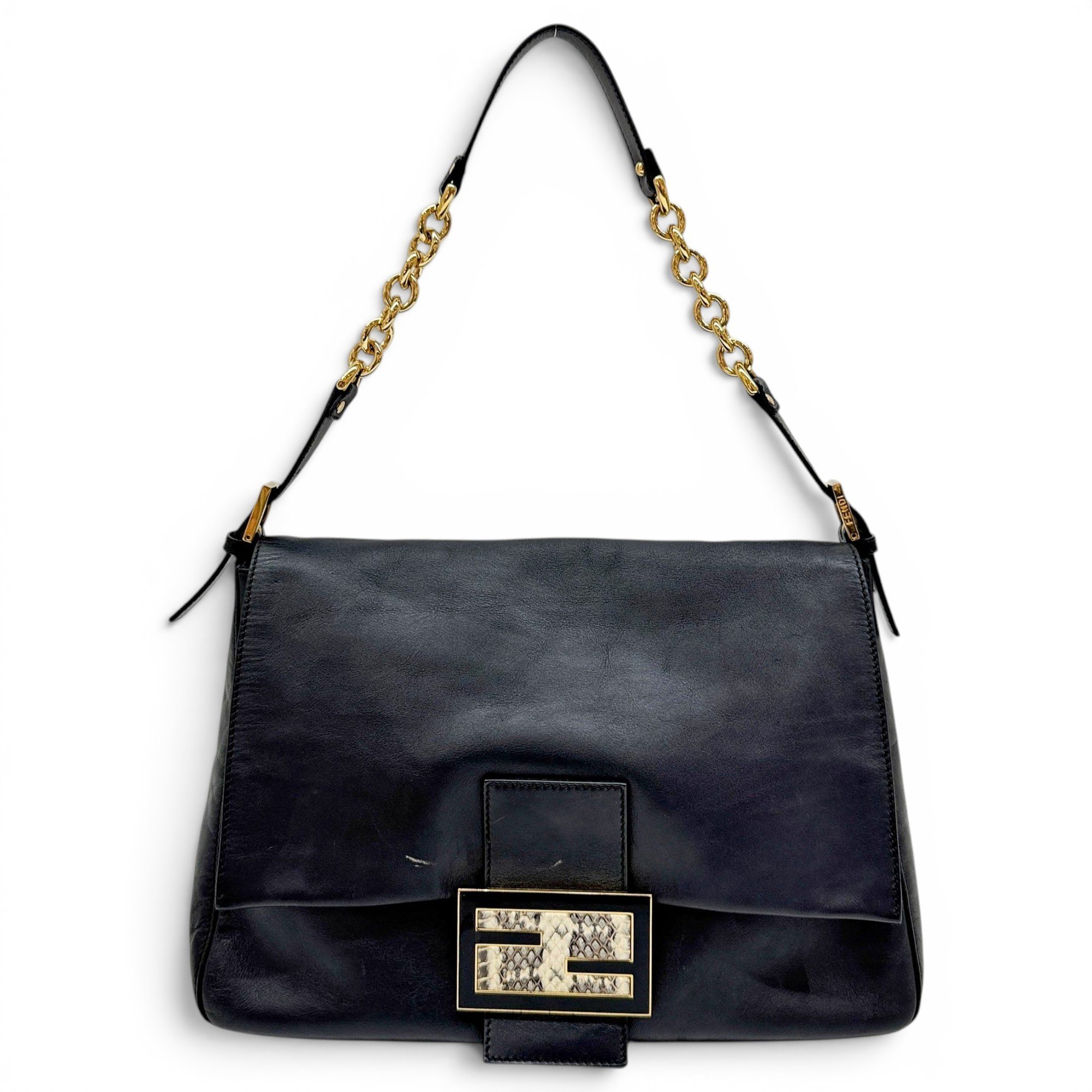 Mamma Baguette leather handbag
