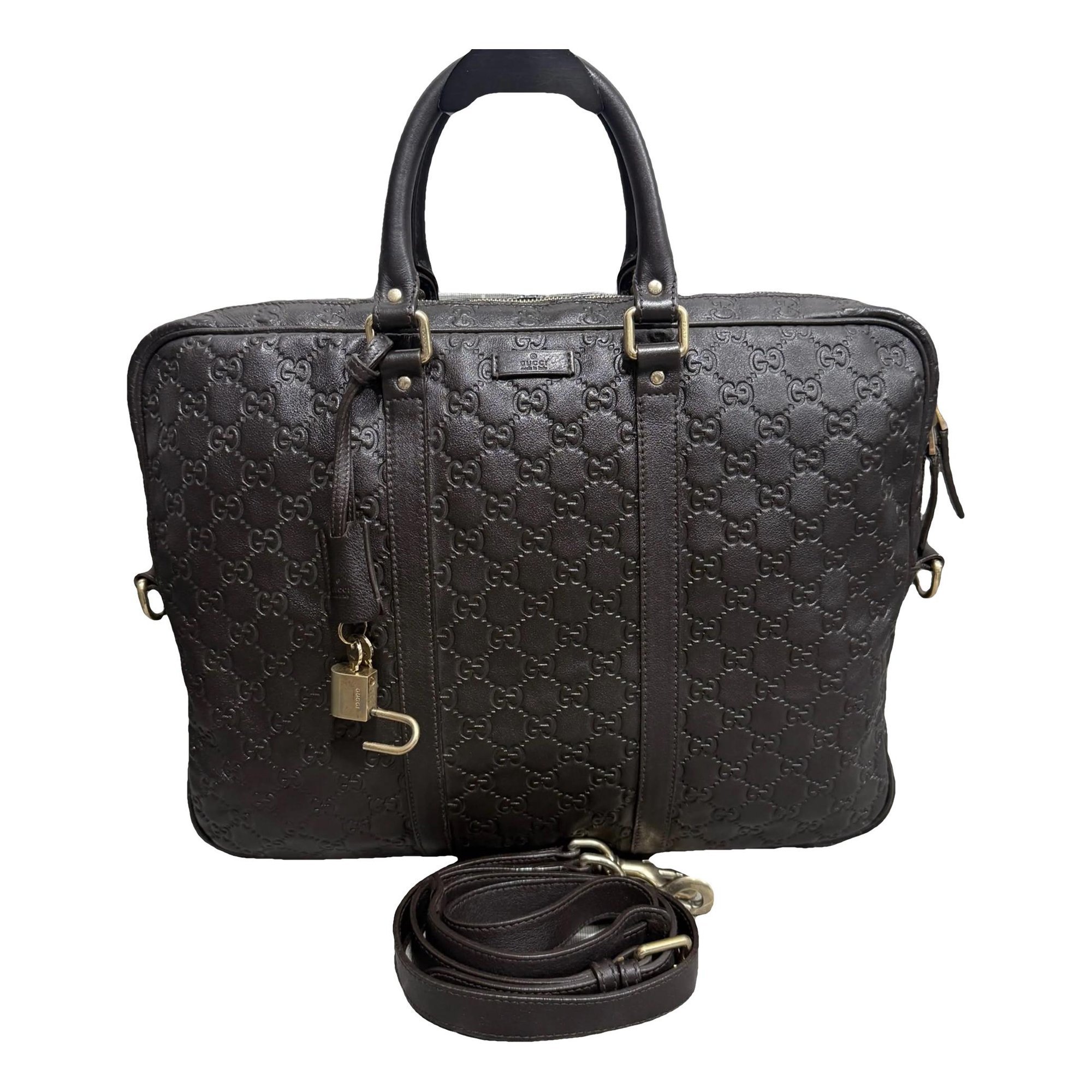Leather handbag