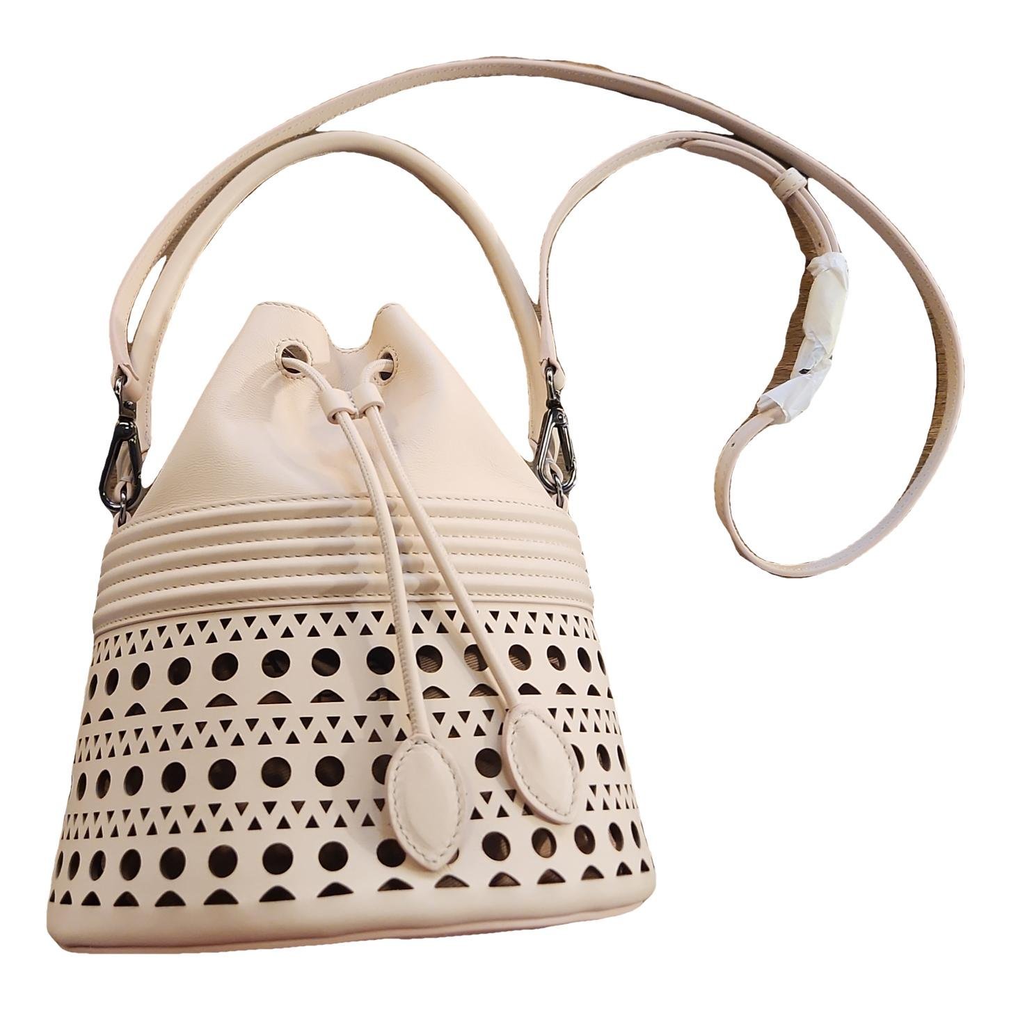 Alaia Leather crossbody bag