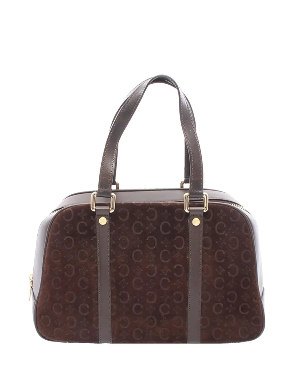 20th Century C Macadam Suede handbag