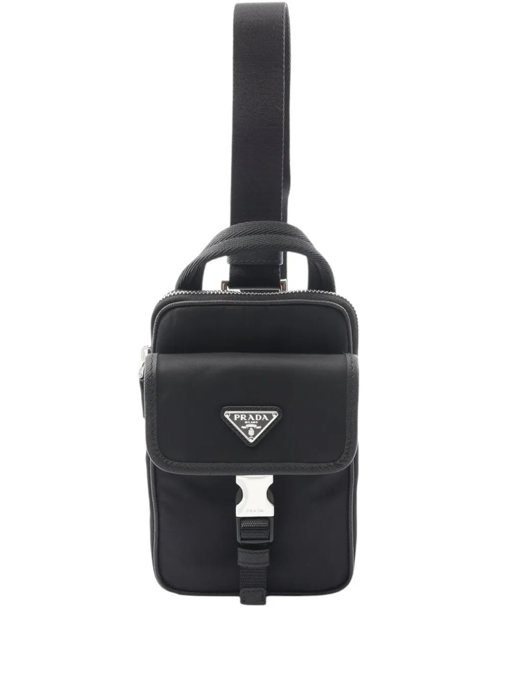 2013-2026 Saffiano Trimmed Re Nylon Smartphone Case satchel