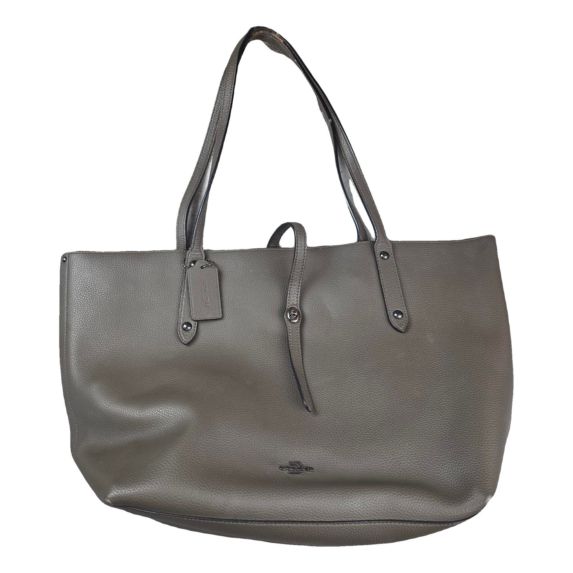 CITY ZIP TOTE leather handbag