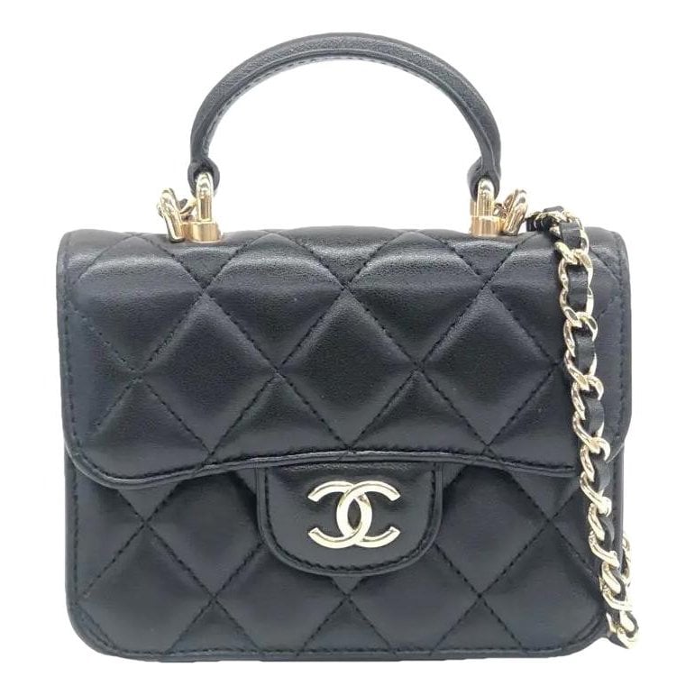 Timeless Classique Top Handle leather handbag