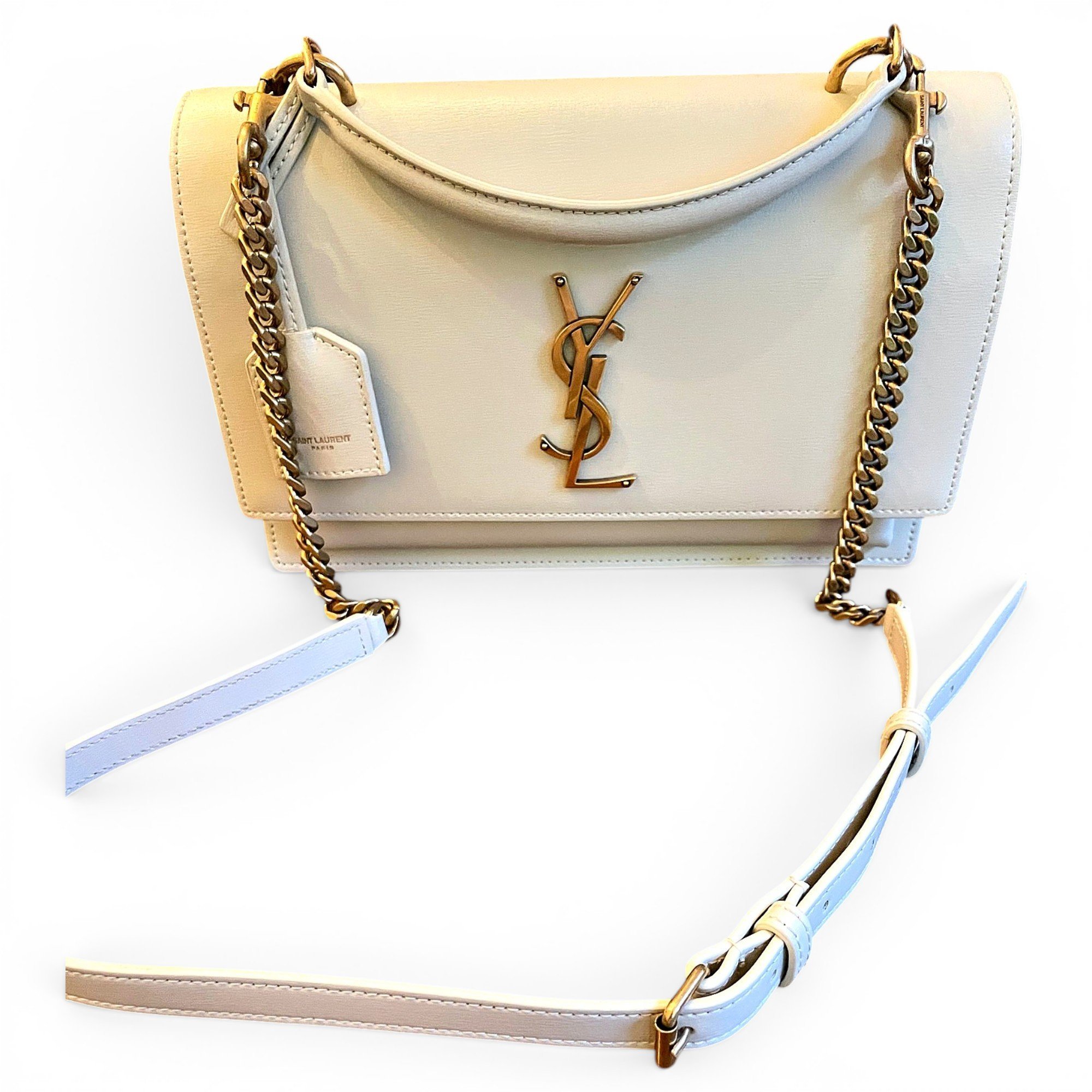Sunset leather handbag