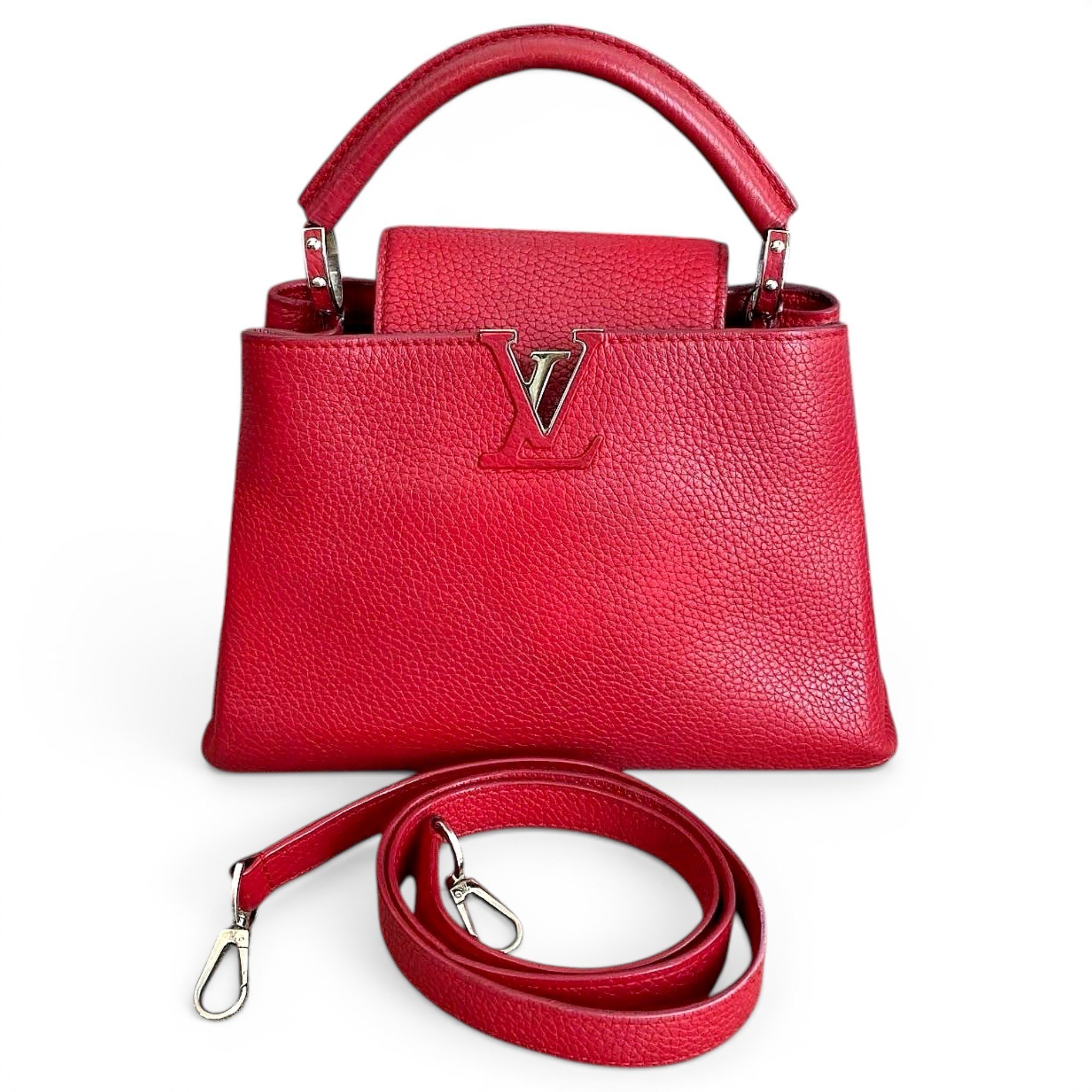 Capucines leather handbag