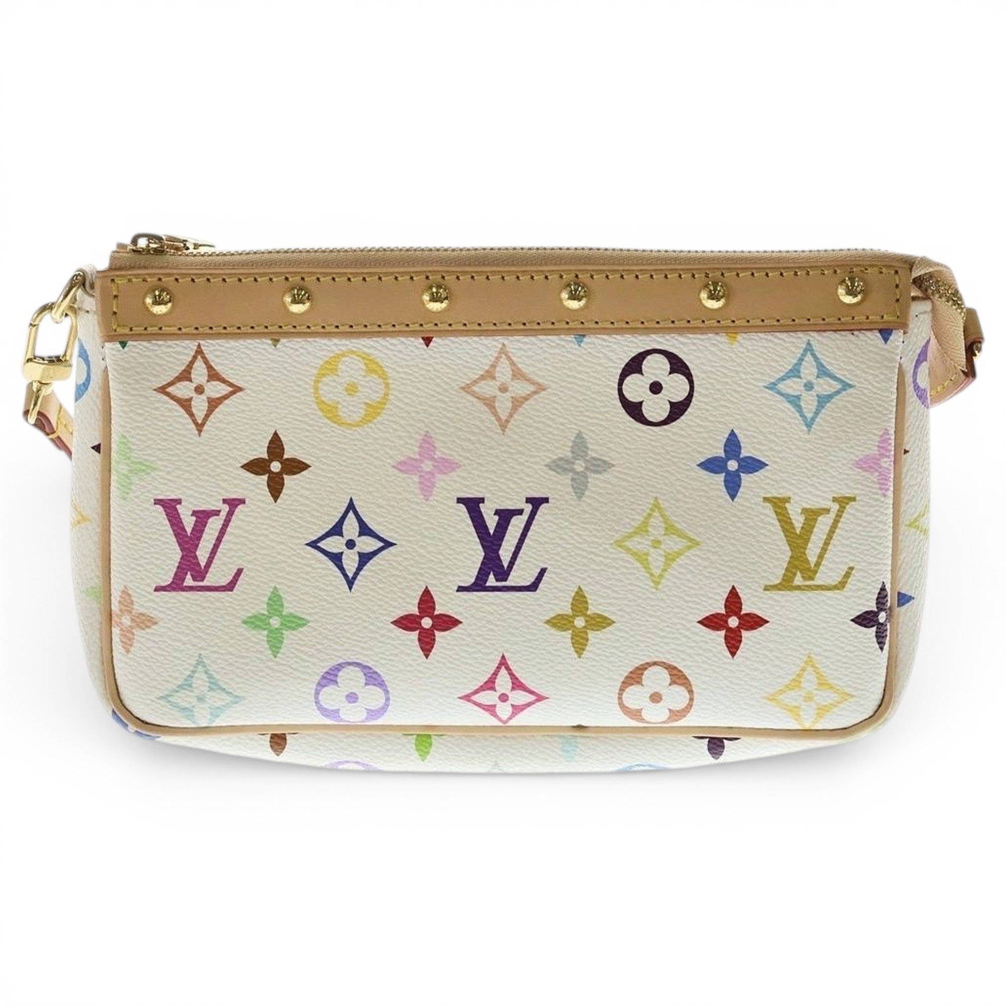Louis Vuitton Pochette Trunk cloth handbag
