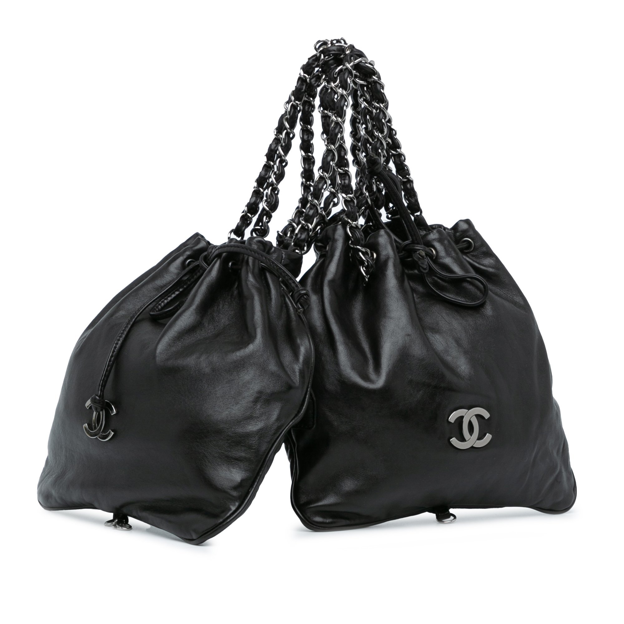 Coco twin leather handbag